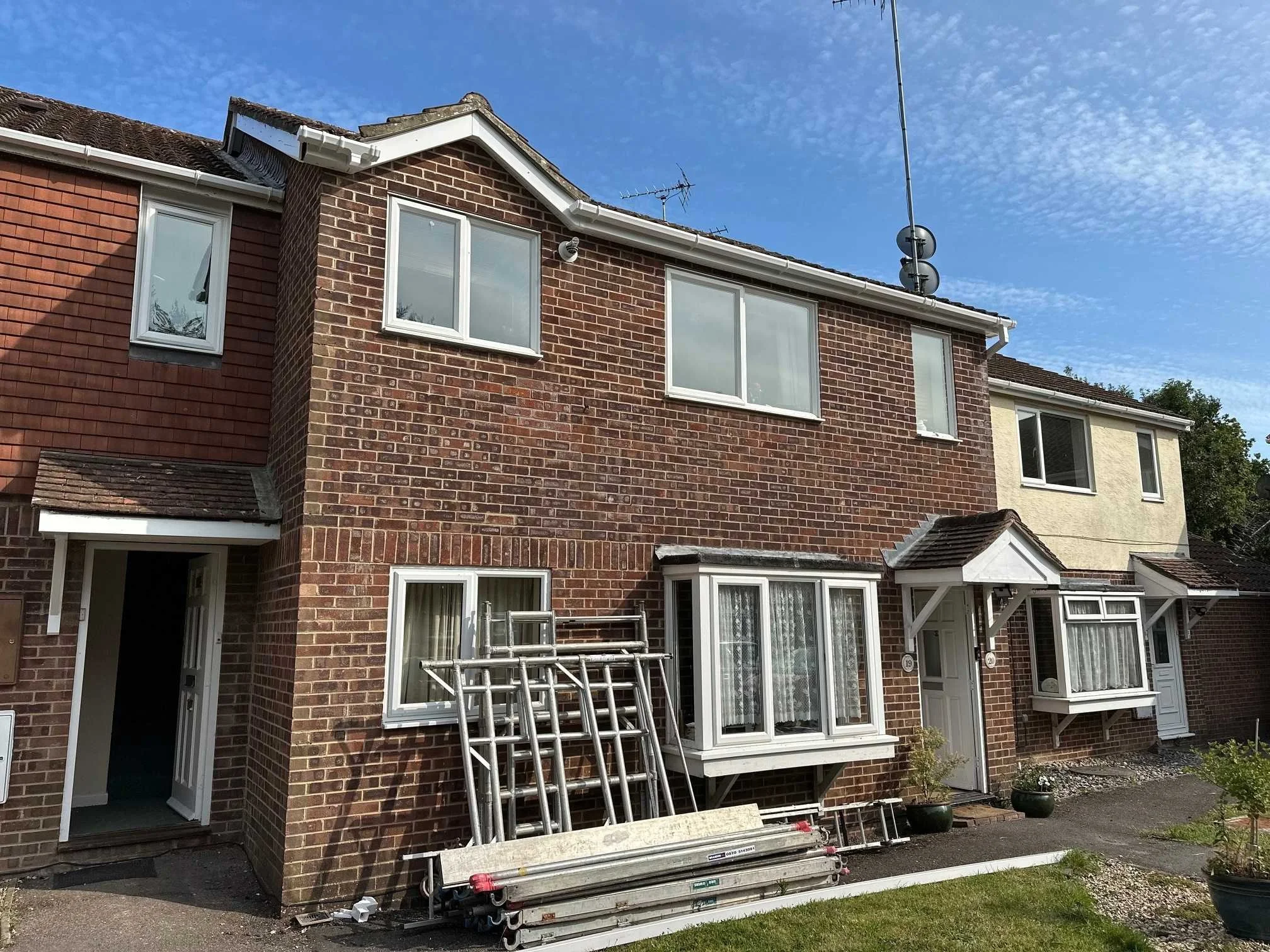 new UPVC fascias and soffits and bargeboards in progress.jpg