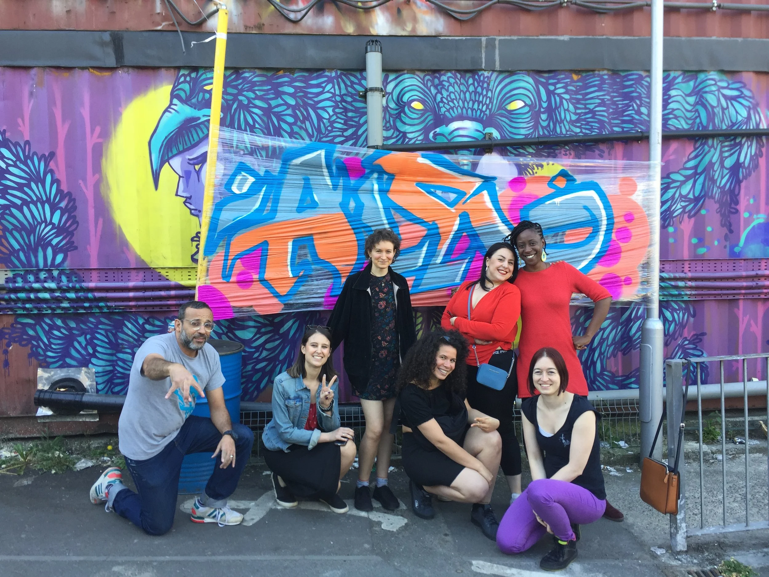 Graffiti Workshop with Dema One - March 2019