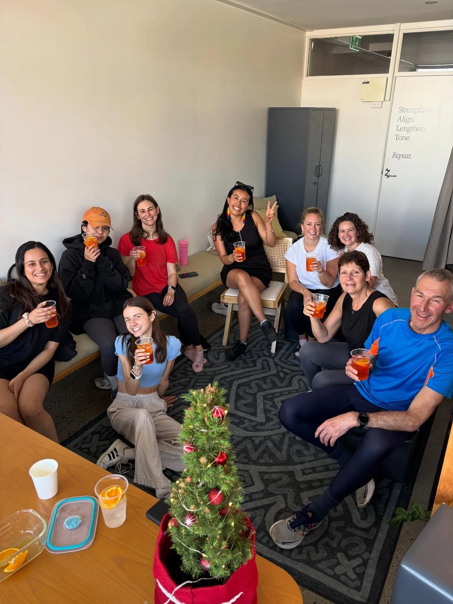 Thanks so much to everyone who joined us for our very first Align &amp; Aperol yesterday arvo!🍹

It was so lovely catching up and sharing a festive drink as the year winds down.

Look out for more Sunday Sips coming in 2026! ✨☕️🥂

#SALTpilates #SAL