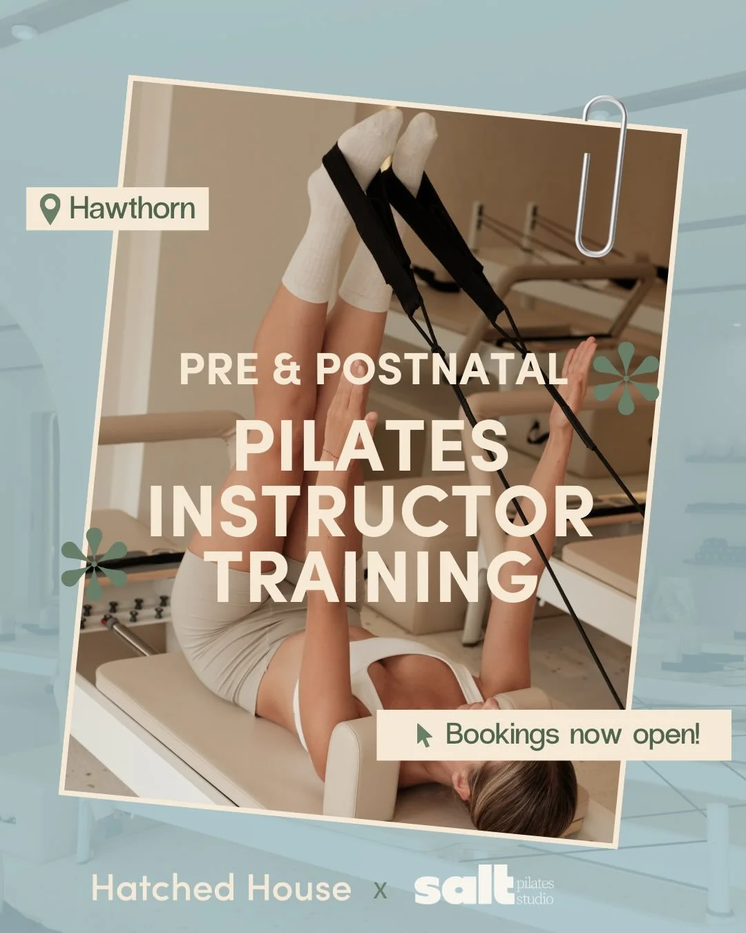 Are you a Pilates Instructor or Allied Health Professional looking to upskill? This one&rsquo;s for you. 

✨ Introducing our Pre &amp; Postnatal Pilates Instructor Training! 

Led by expert educators Rosie Purdue (Women&rsquo;s Health Physio, and own