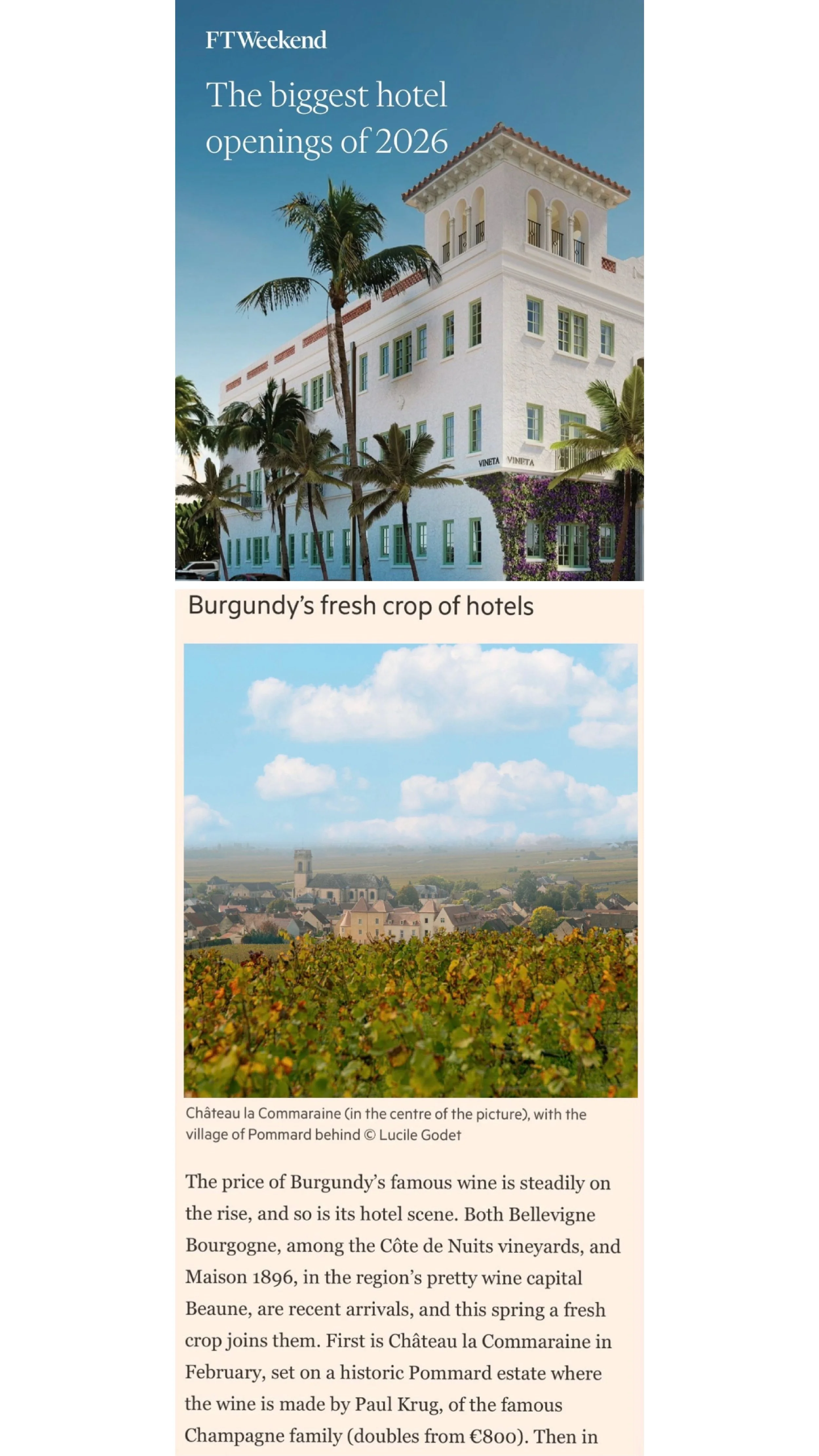 FINANCIAL TIMES WEEK-END