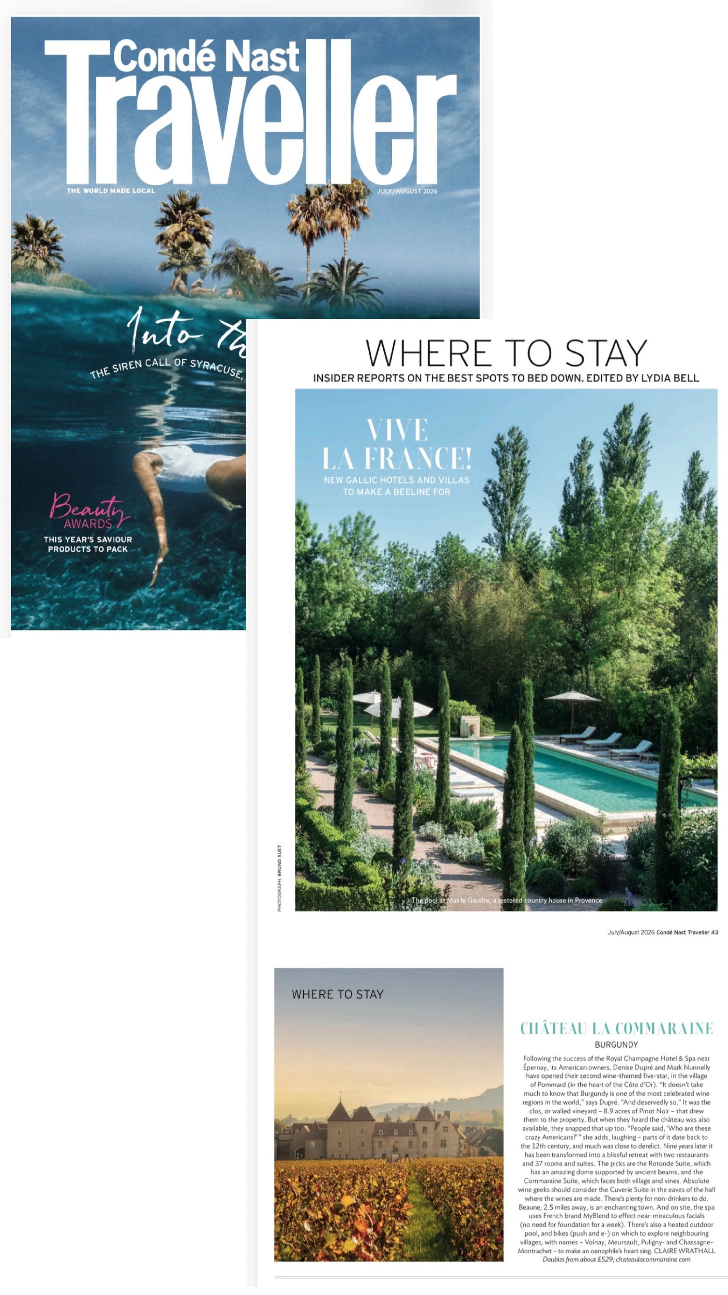 CONDE NAST TRAVELLER (print)