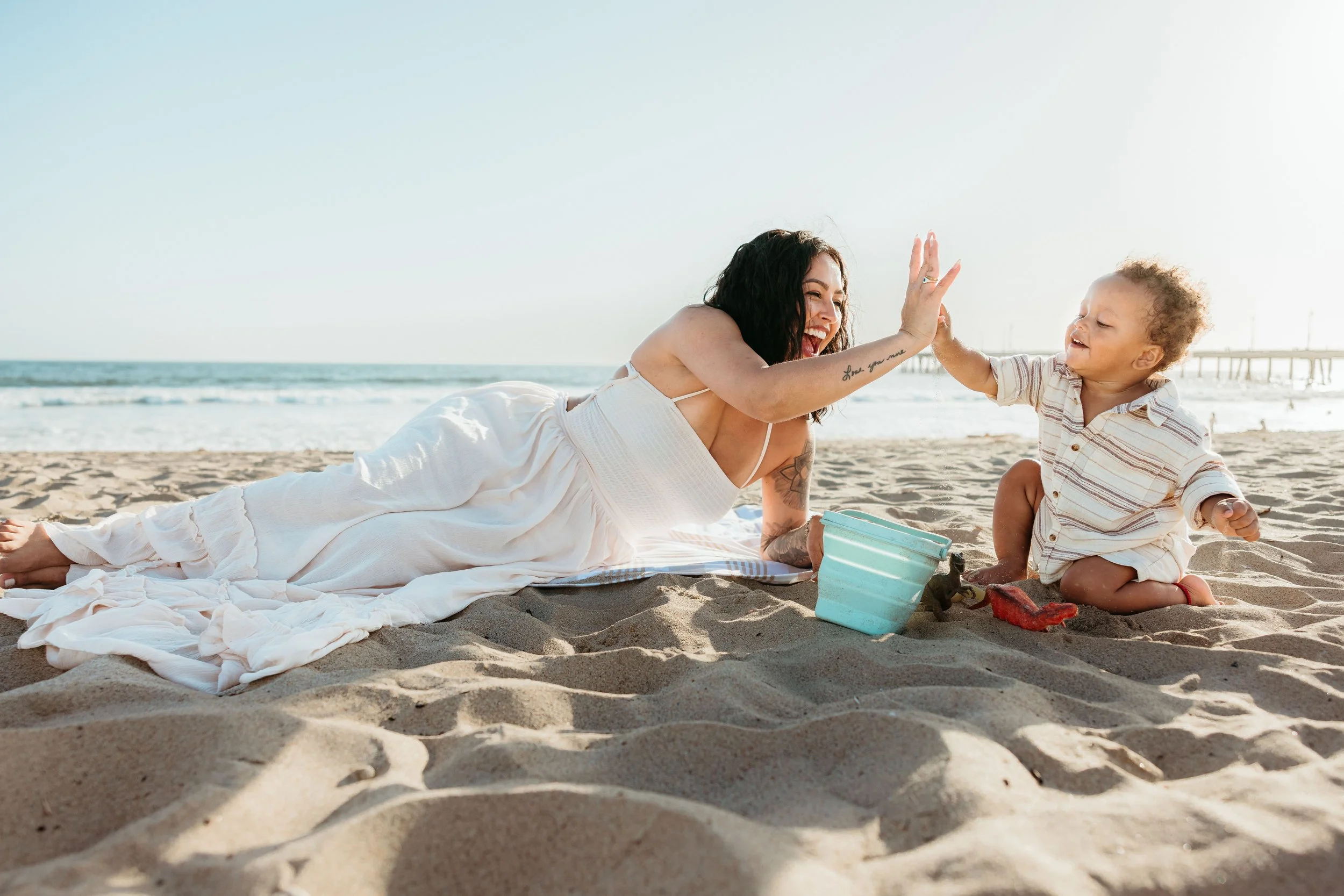 Venice Beach Family Photoshoot: