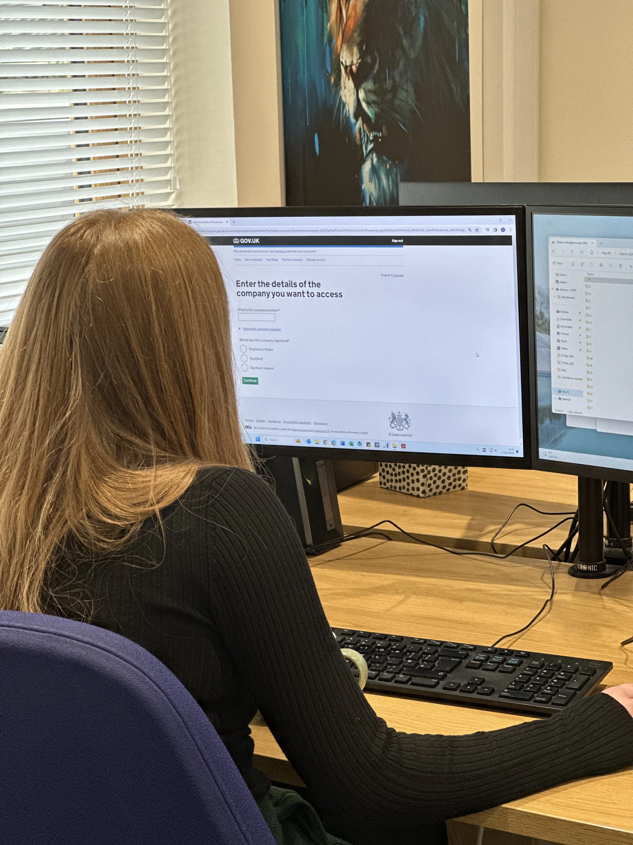 Rebecca Coe, Administrative Assistant at HATS Gloucester