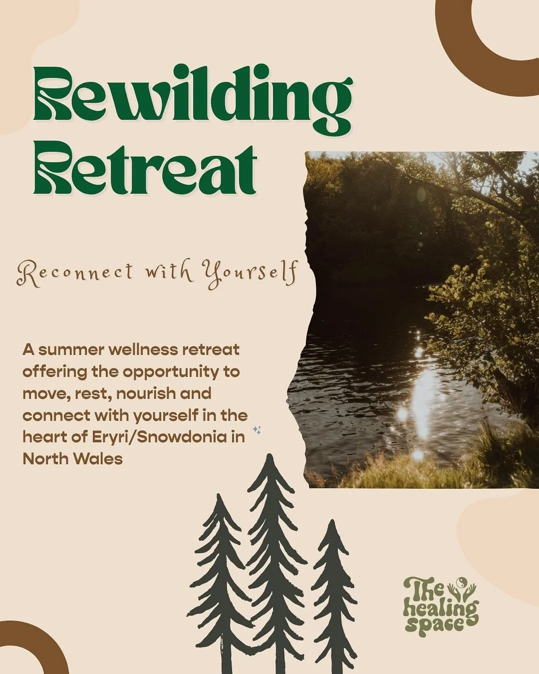 🌿REWILDING RETREAT🌿

July 17th to 20th
Snowdonia, North Wales 🏴󠁧󠁢󠁷󠁬󠁳󠁿 

3 nights of wholesome goodness in the most idyllic settings, our cottage barn venue is nestled at the foot of the mountains, surrounded by wild flower meadows and a lake