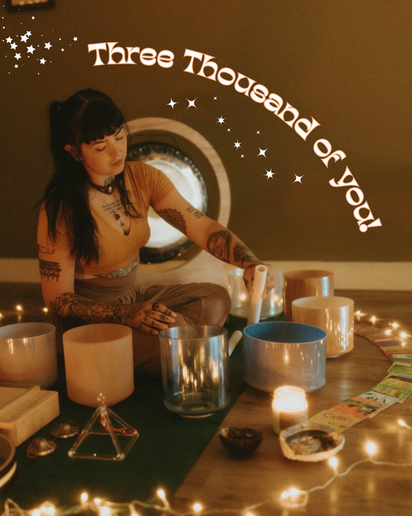 We can&rsquo;t quite believe we&rsquo;re writing this a mere 6 months into this wild wonderful journey - but welcome and a huge THANK YOU to THREE THOUSAND OF YOU 🫶🏼✨🤩

Beyond grateful for every single one of you that follows along, engages and of