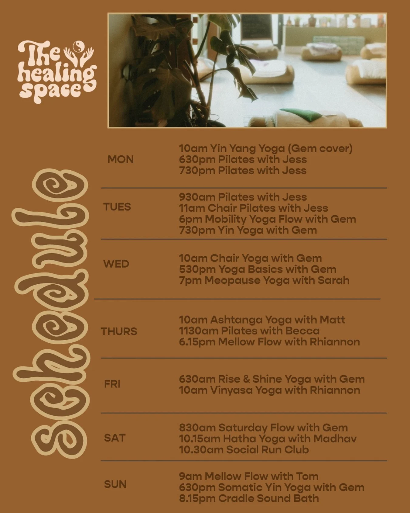 Easter chaos > back to routine 🙌😂

As much as I LOVE a break, my nervous system loves rhythm &amp; familiarity! Routine doesn&rsquo;t have to mean restriction, it can be regulation 🫶🏼✨

We&rsquo;ve a wholeeee timetable of classes for you to tr