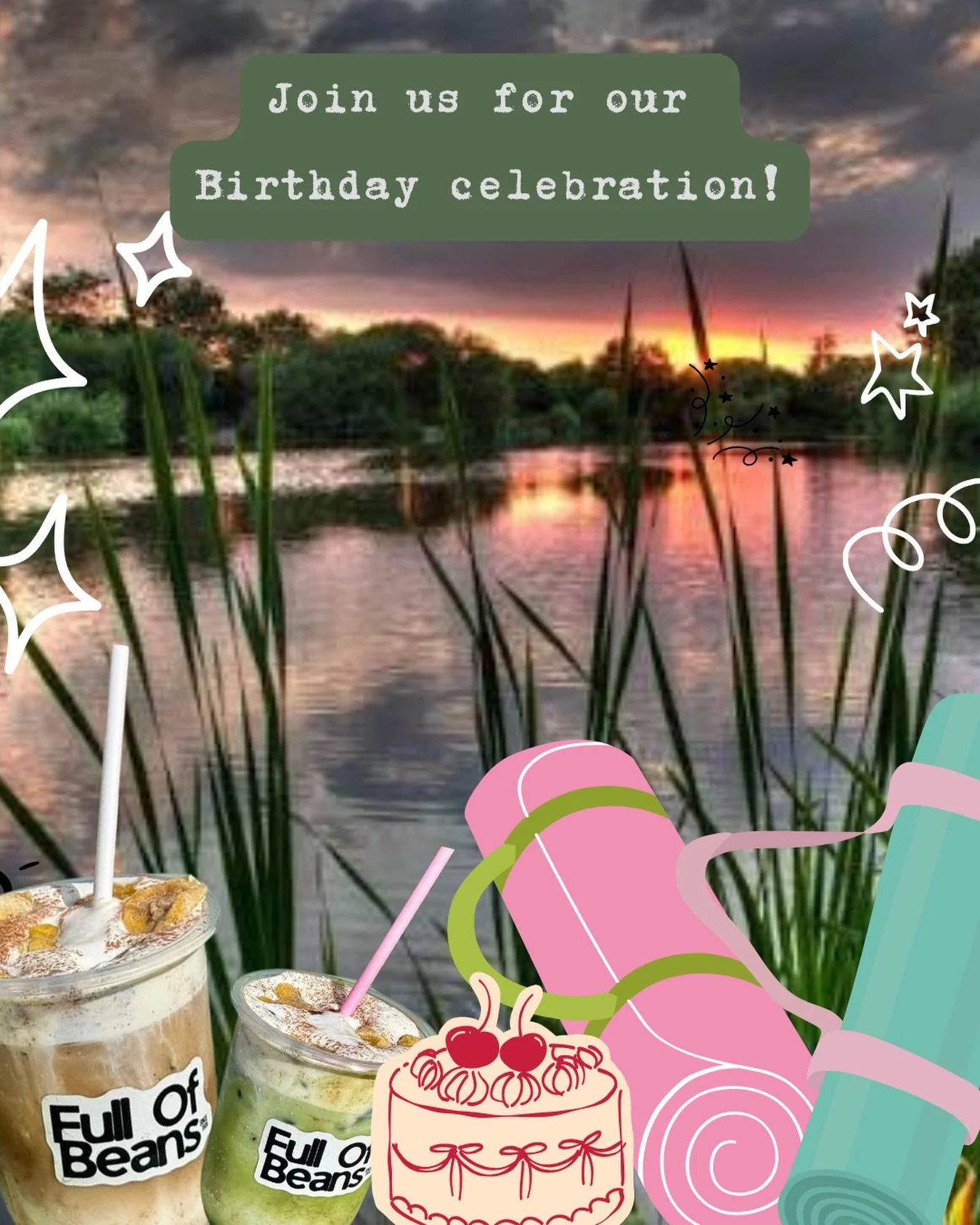 Who&rsquo;s coming to celebrate our birthday with us? 🥹

Join us on Saturday 6th June 11am-2pm on Buckley Common (Buckley) by the pond for a morning of movement, connection and good vibes 🙌

✨ Pilates &amp; yoga (bring your own mat) with @earthling