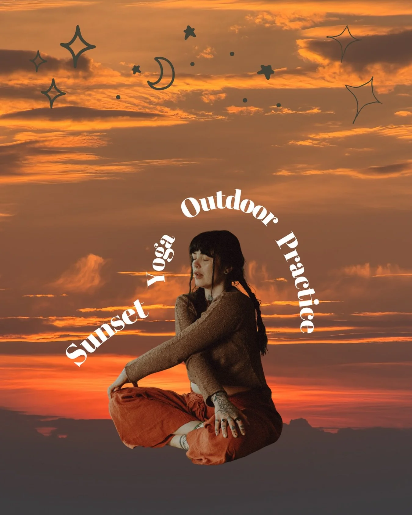 Who&rsquo;s joining us for Sunset Yoga? 

Take your practice outdoors for this special one-off class in the fresh air ☀️ 

Expect calming movement &amp; nourishing movement, deep breaths, and a peaceful savasana under the sky. A chance to slow down a