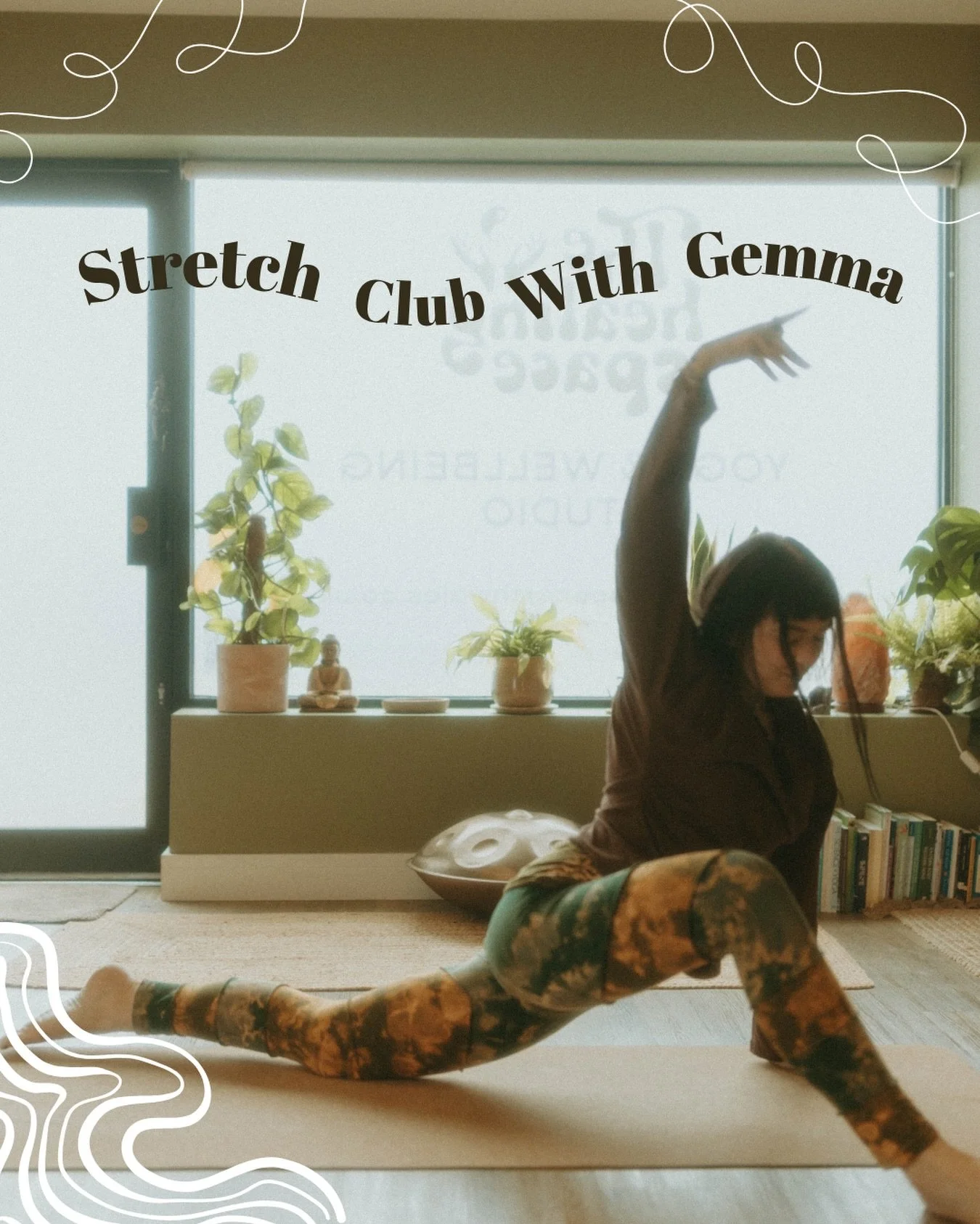 Stretch Club with @earthling.gem ✨ 
Mondays 645am 
45mins 
Included in membership
&pound;8 non members 

Start your week feeling open, calm and reconnected with this gentle Monday Morning Stretch class.

This session is designed to ease you out of st