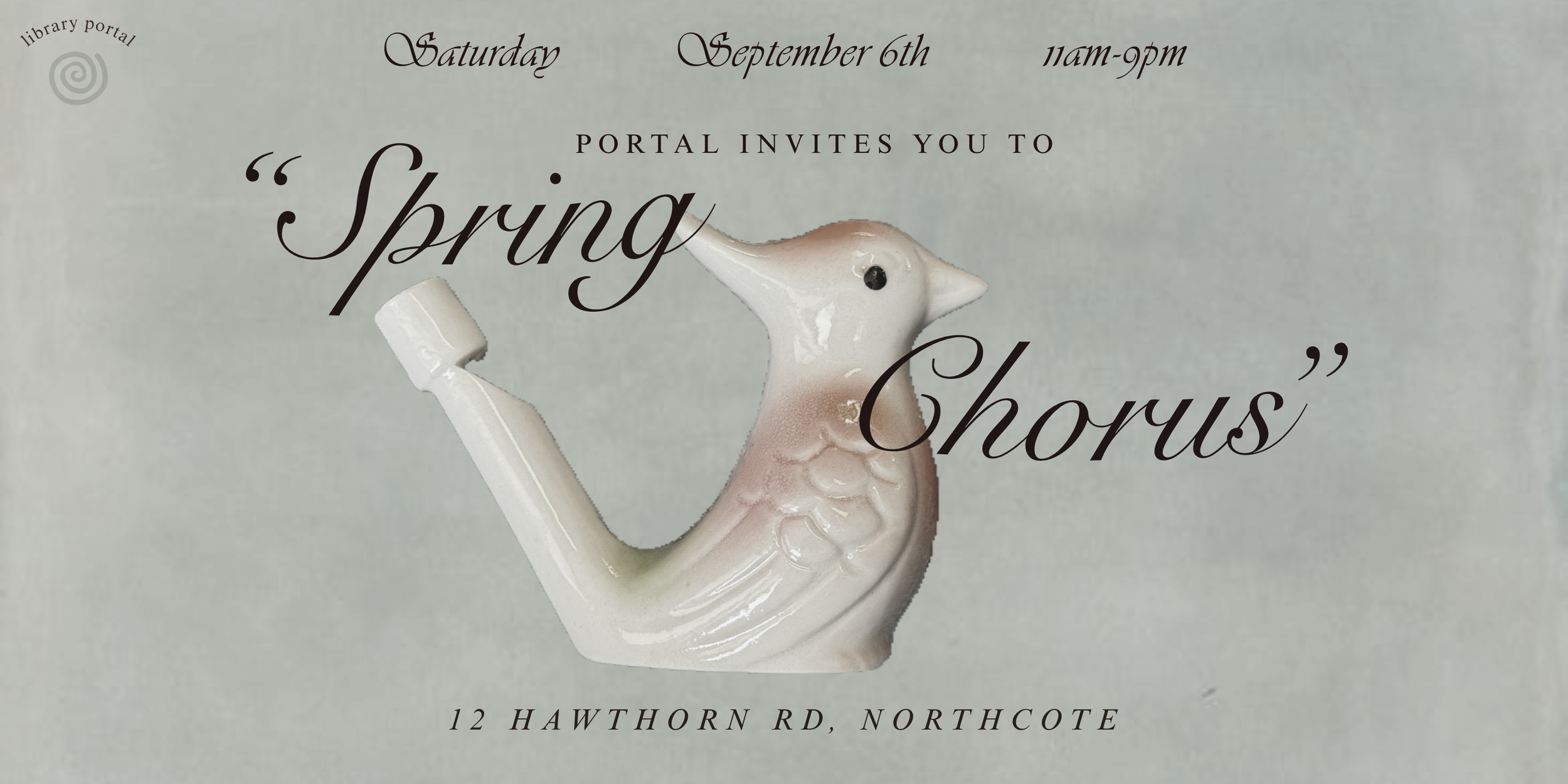 portal 'spring chorus' fundraiser