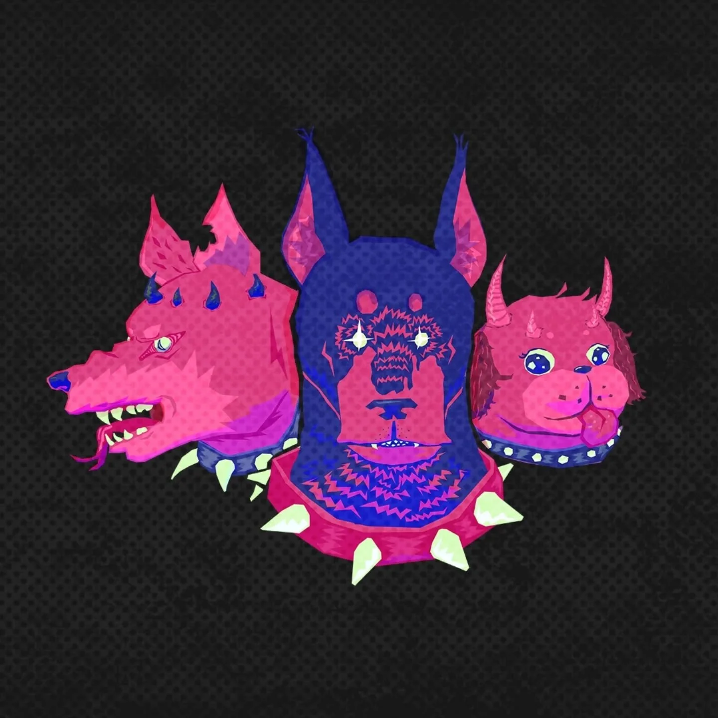 Woof woof motherfucker🐶🤙

#digitalart #cerberus #hellhound #photoshop #threeheadeddog #texture #illustration #dawg #woof #color #red #blue #woof