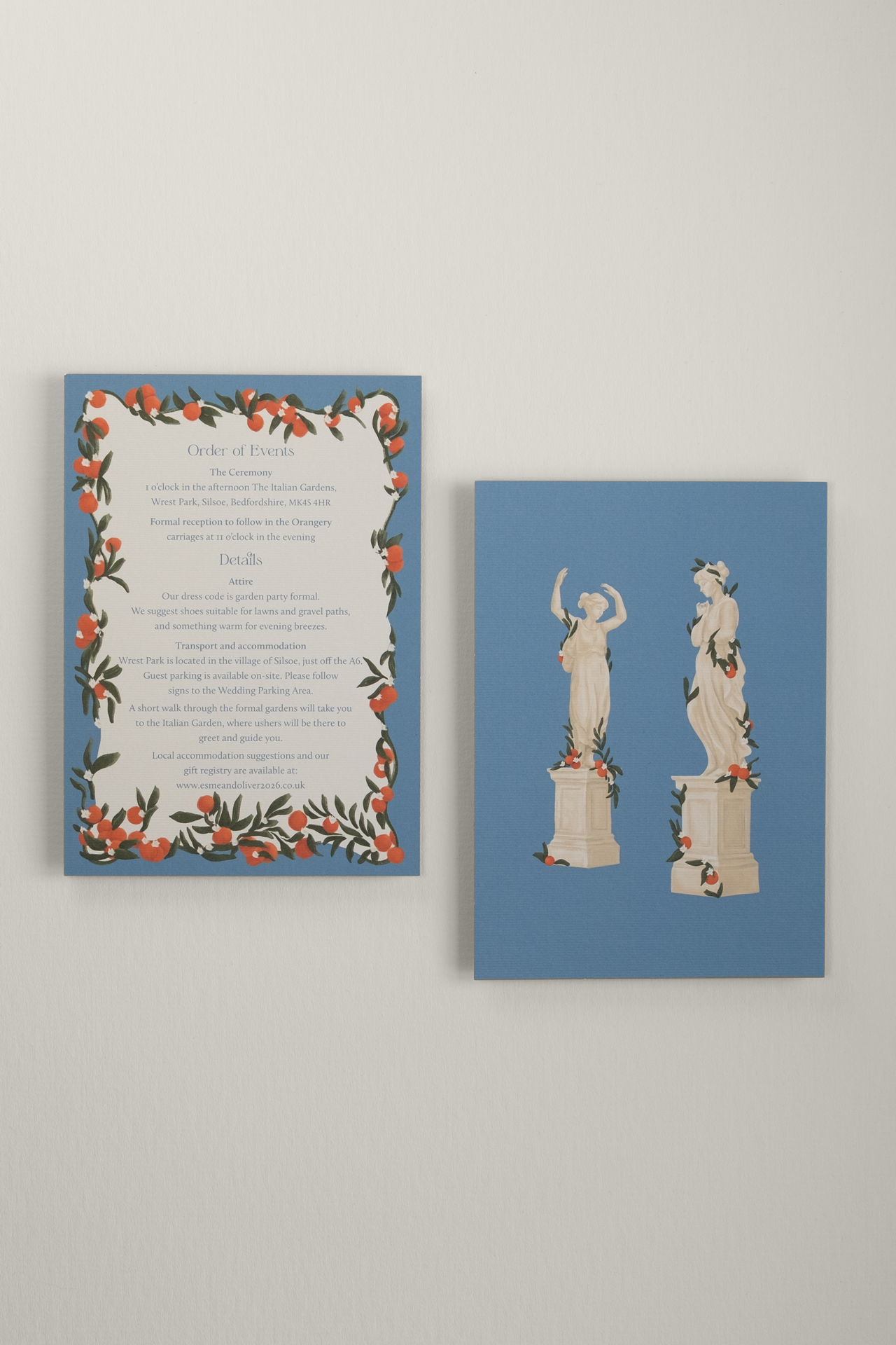 The Orangery | Details Insert