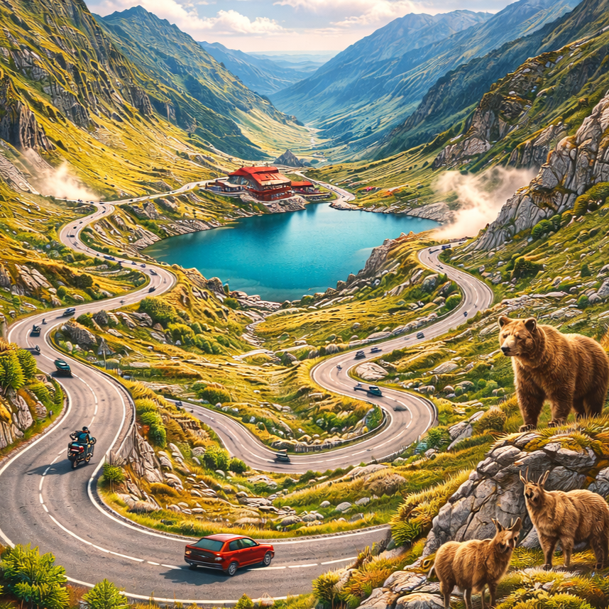 Transfagaraš: Legendárna „cesta v oblakoch“ v srdci Rumunska