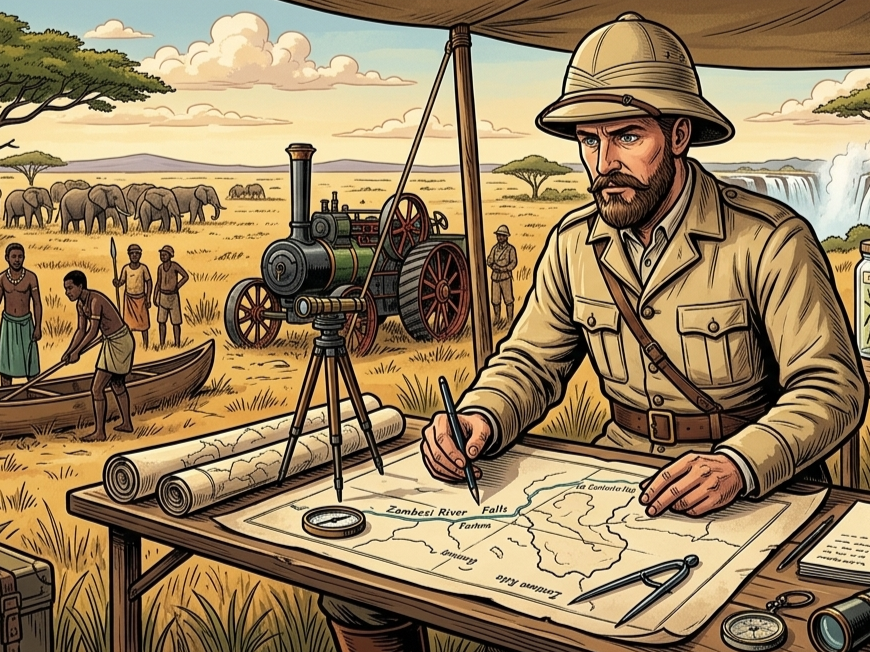 Emil Holub - český cestovateľ, ktorý sa vydal do neprebádanej Afriky