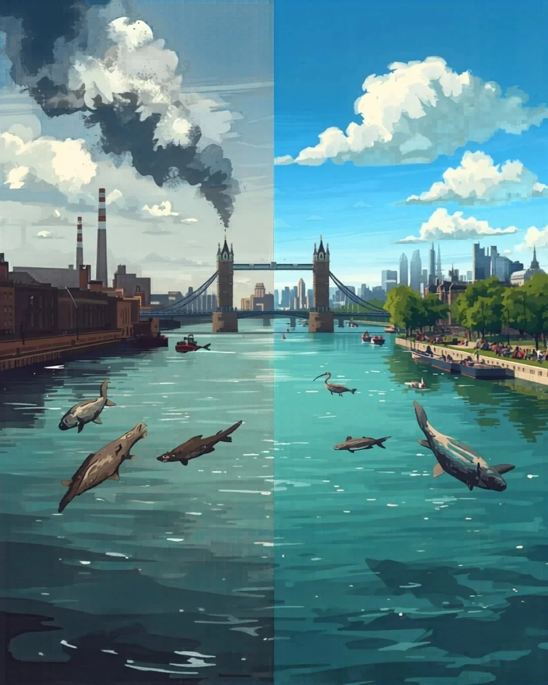 Temža: rieka, ktorá stvorila Londýn