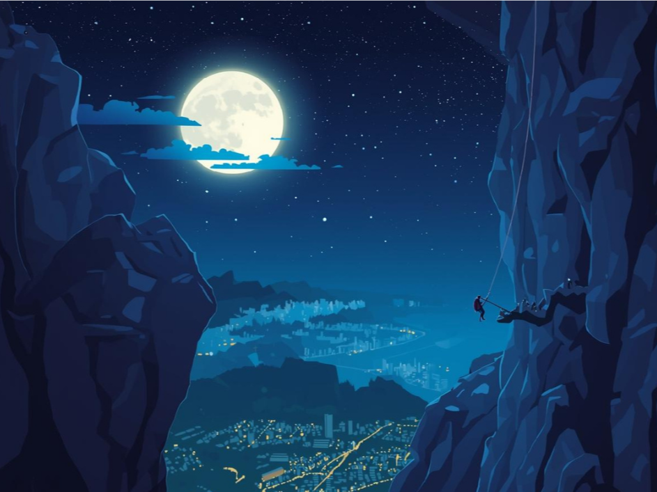 Nočná Ferrata pri splne mesiaca Franz Scheikl "C" 02.05.2026