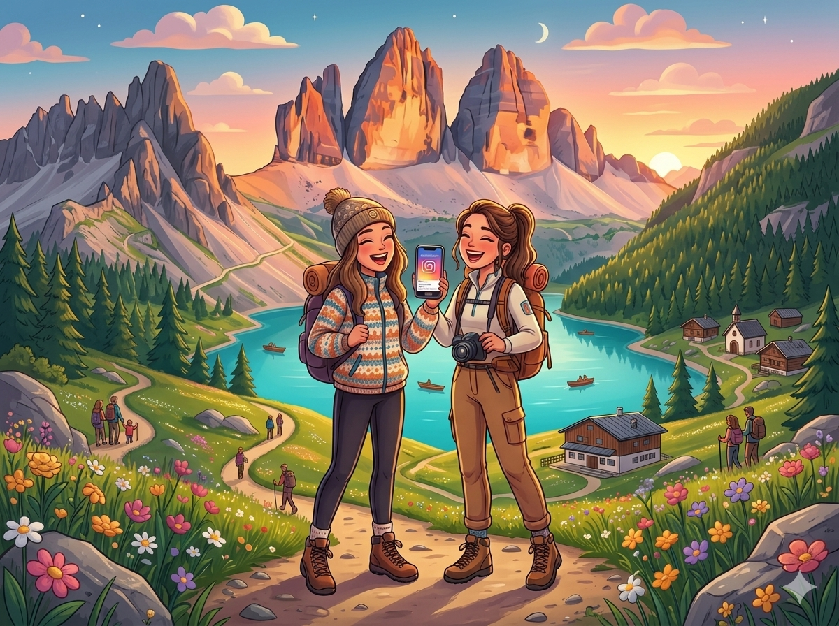 InstaDolomity (Turistiky na tie NAJ instagramové miesta) 11.09. - 15.09.2026