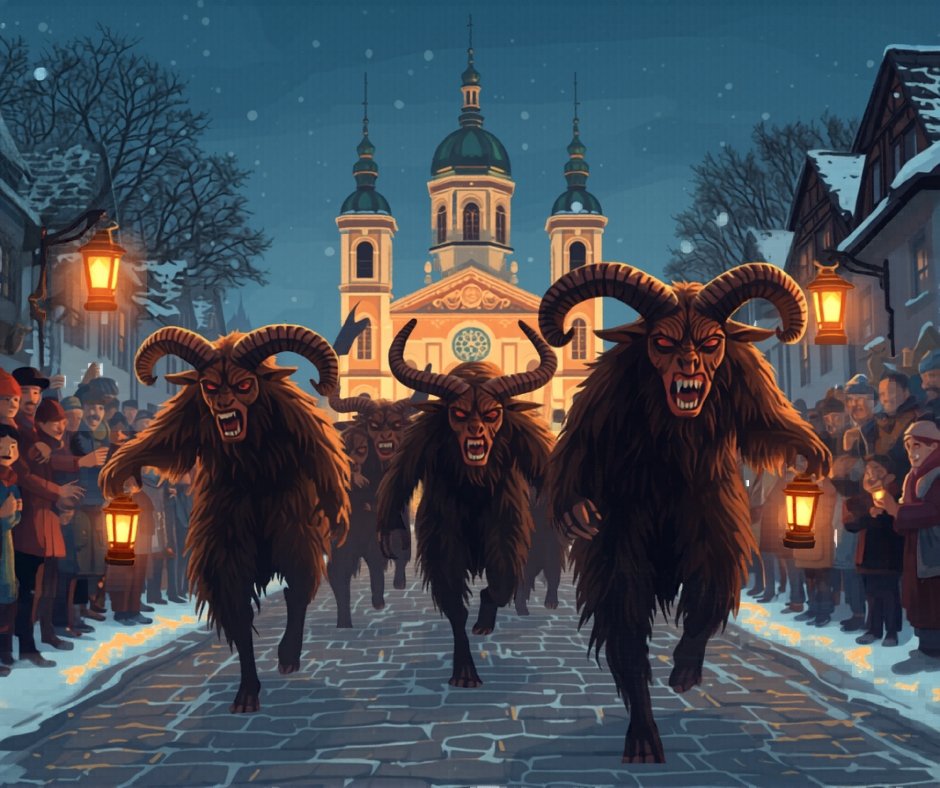 Mikulášsky pochod Krampusov - Vianočný Mariazell