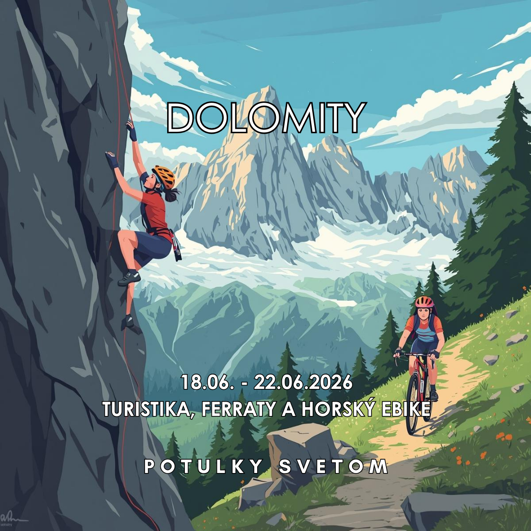 Dolomity Turistika Ferraty a Horský eBike