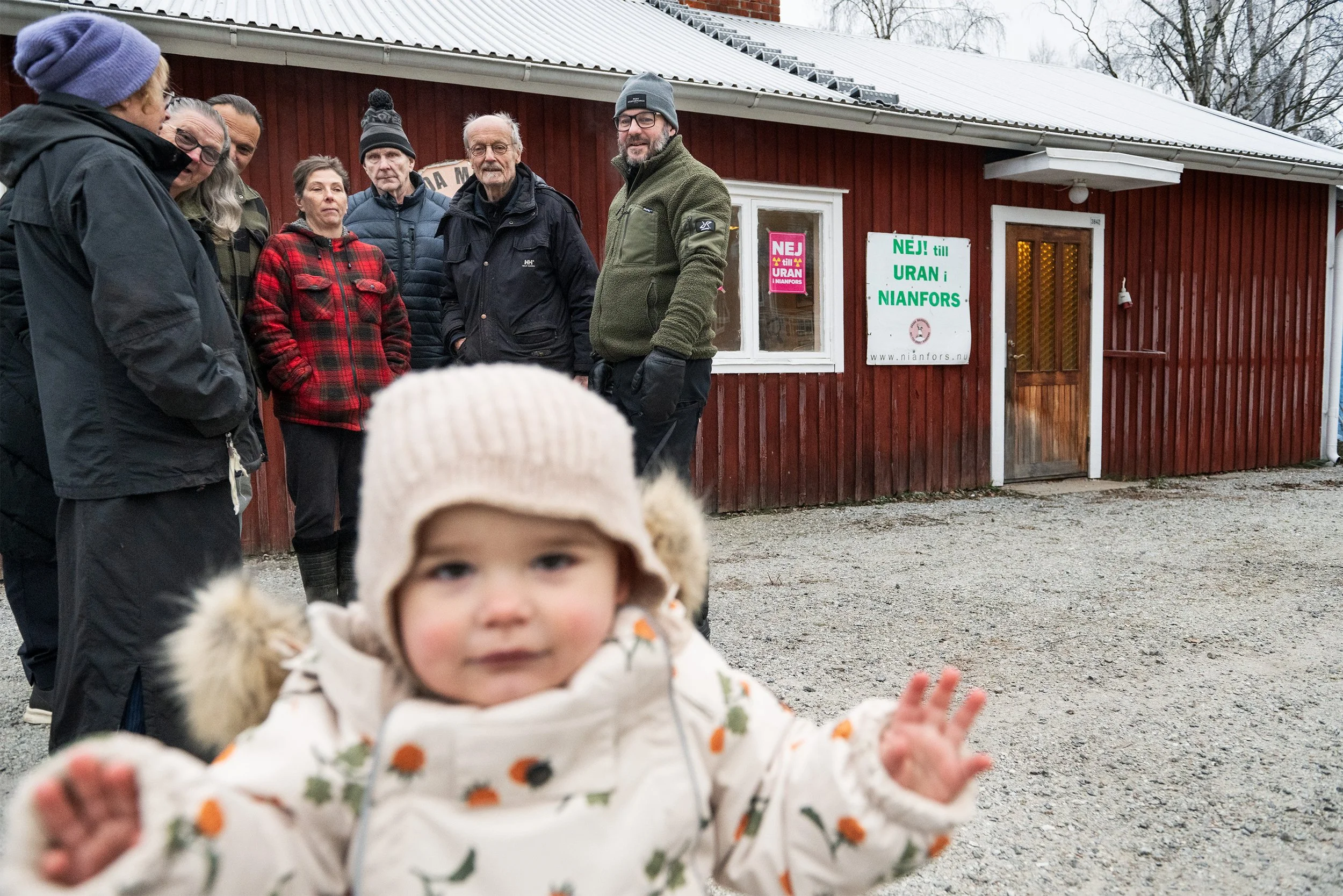 Byalag emot uran, Nianfors / Arbetet
