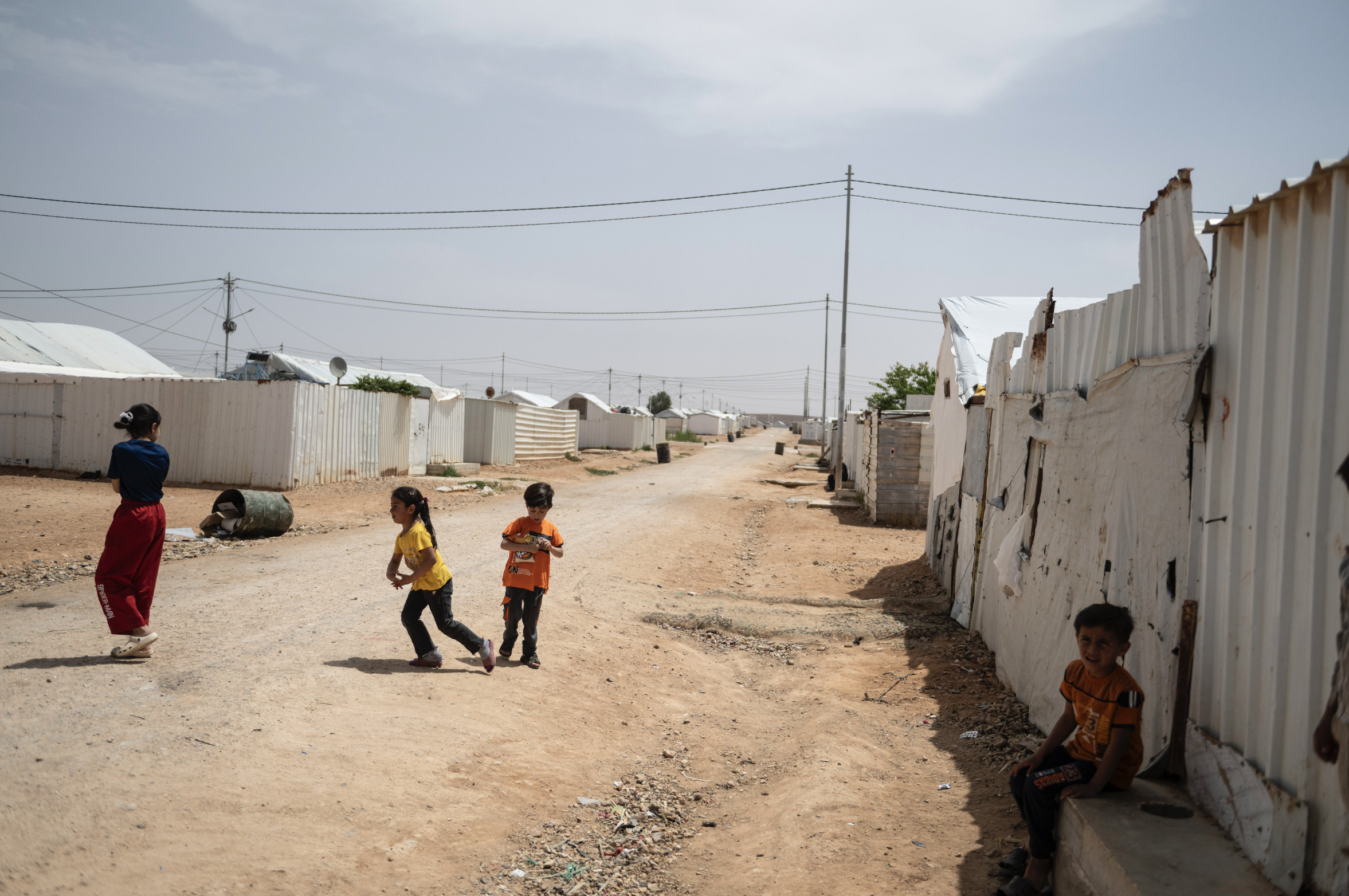 Flyktingläger i Jordanien