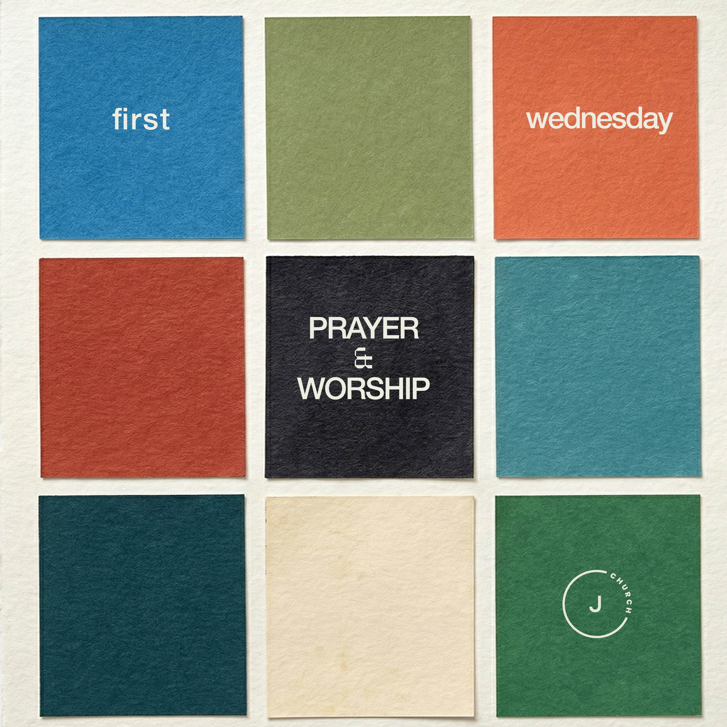First Wednesday Prayer + Worship