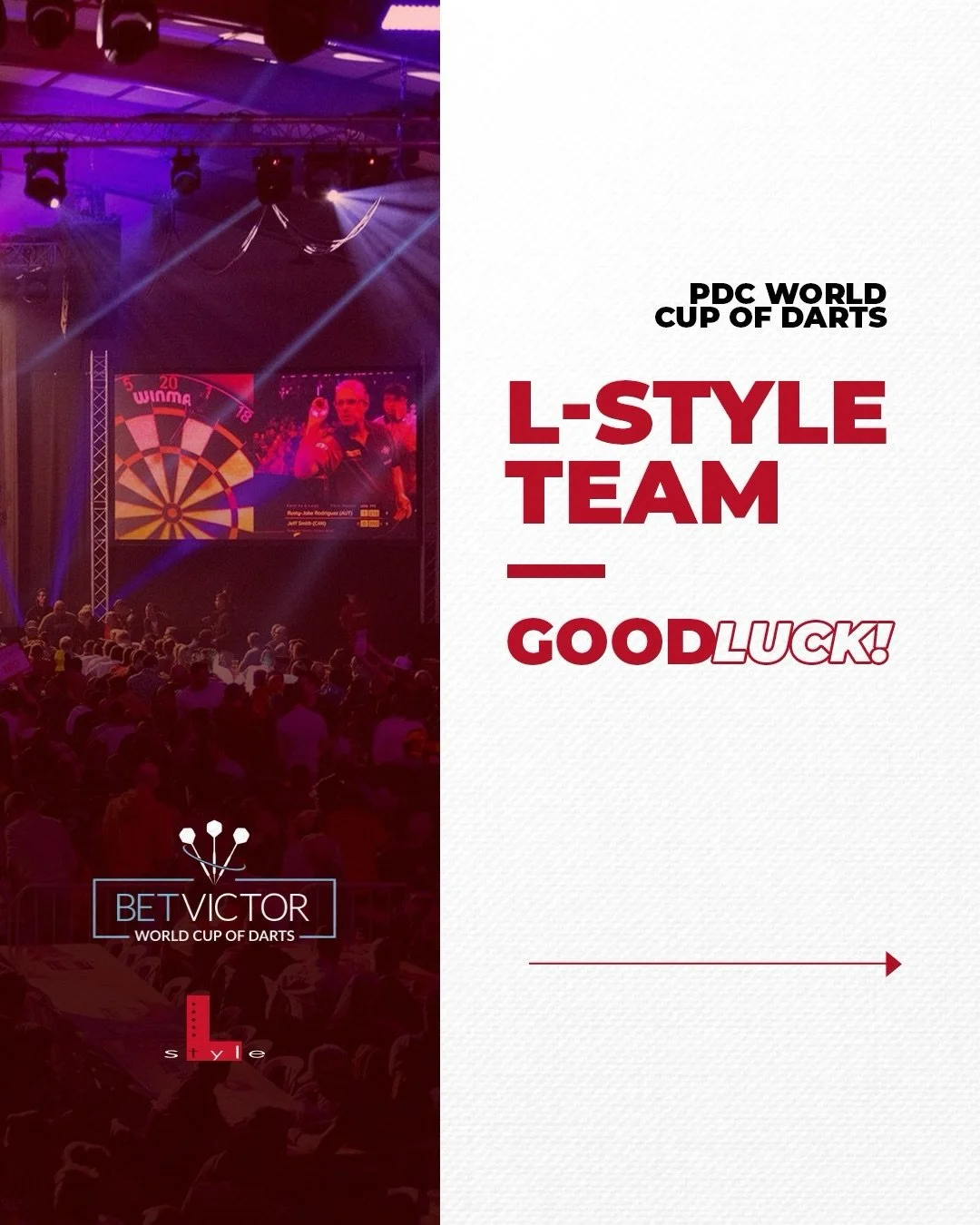 The World Cup of Darts is officially HERE! 🌍🏆

The most unique and patriotic tournament on the PDC calendar is underway, and Team L-style is out in full force. We are incredibly proud to have a massive, elite global squad representing their countri