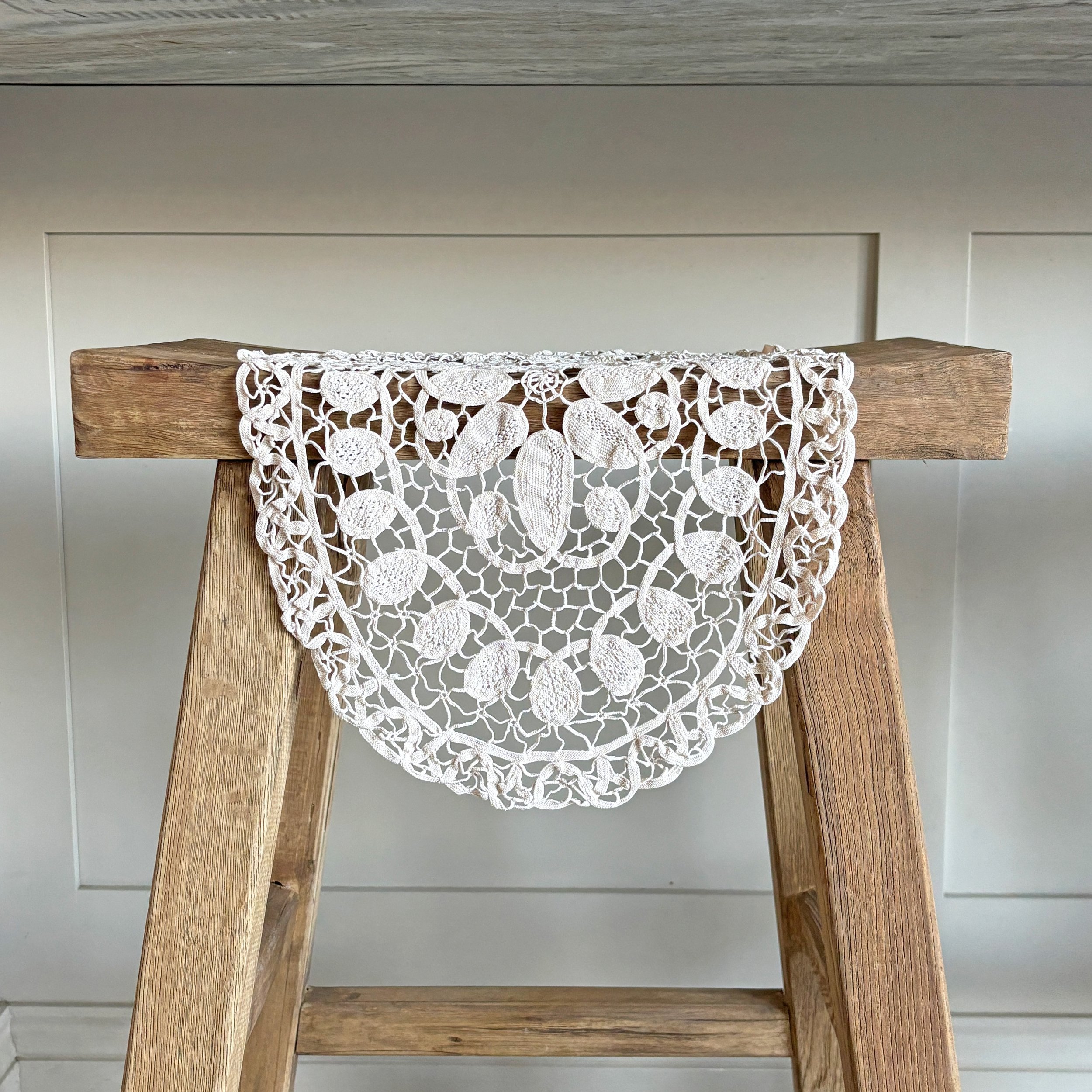 Oval Crochet Doily