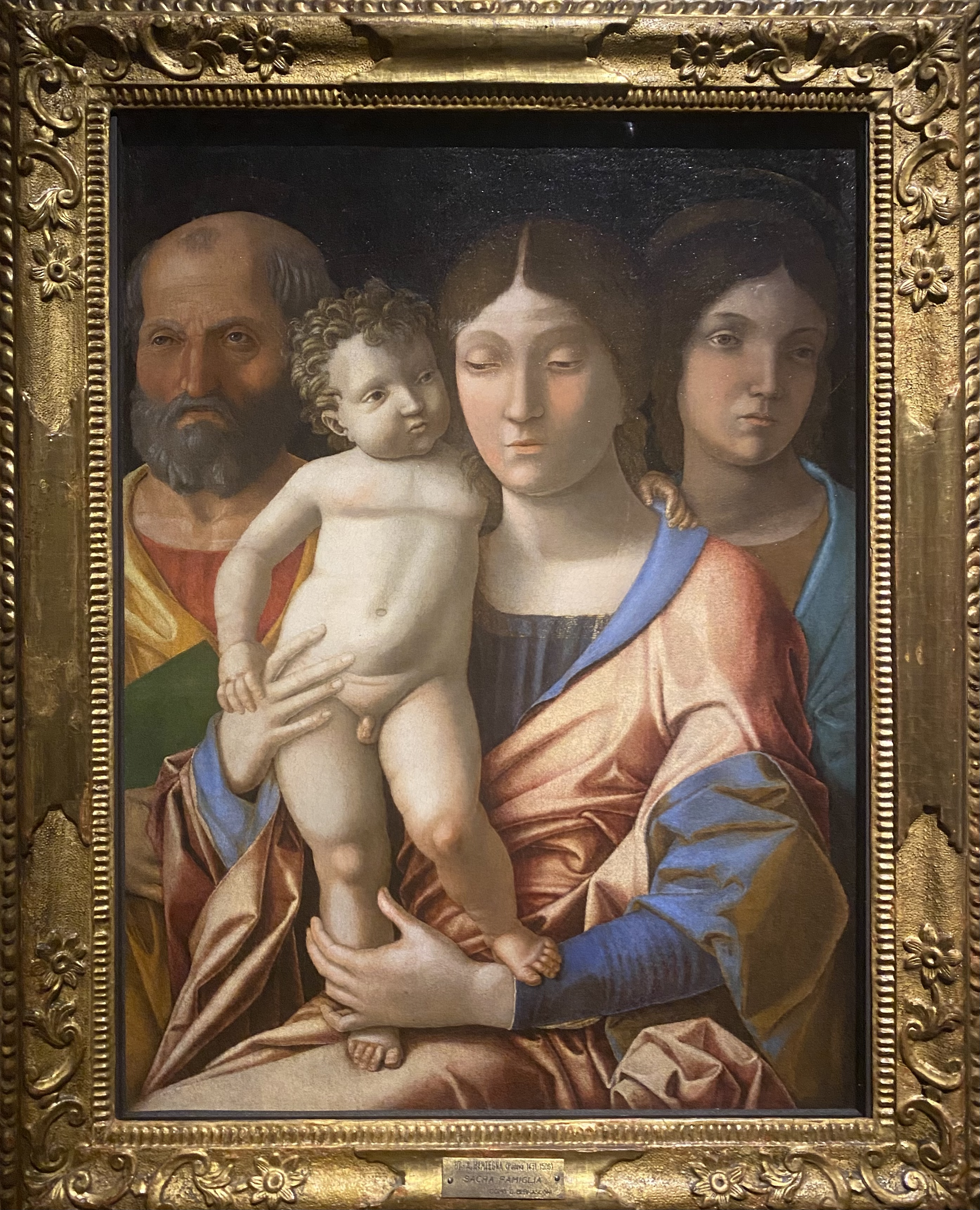 Andrea Mantegna
Holy Family with a Saint
San Domenico Museum, Forlì