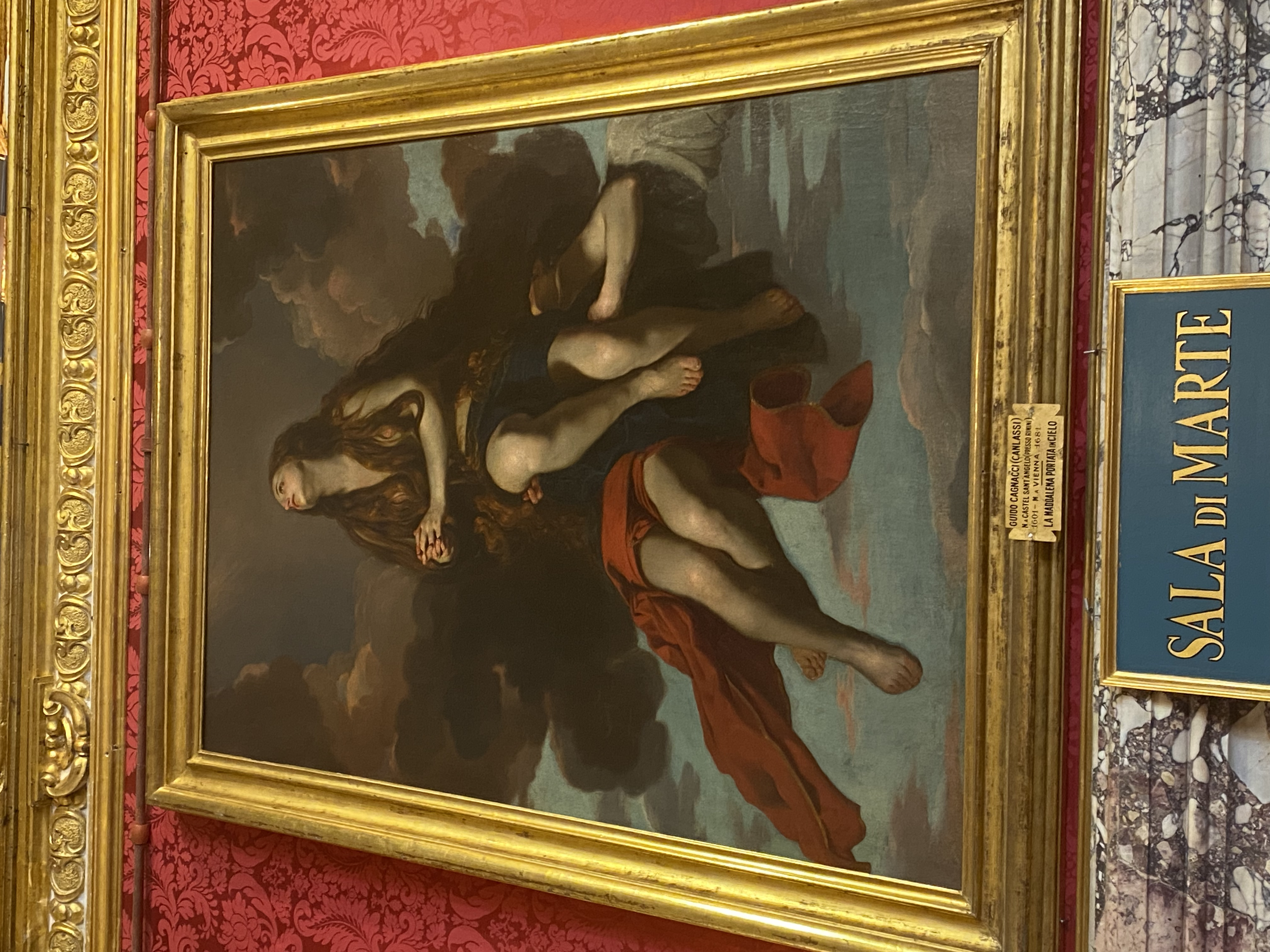 Guido Cagnacci
La Maddalena Portata in Cielo
Pitti Palace