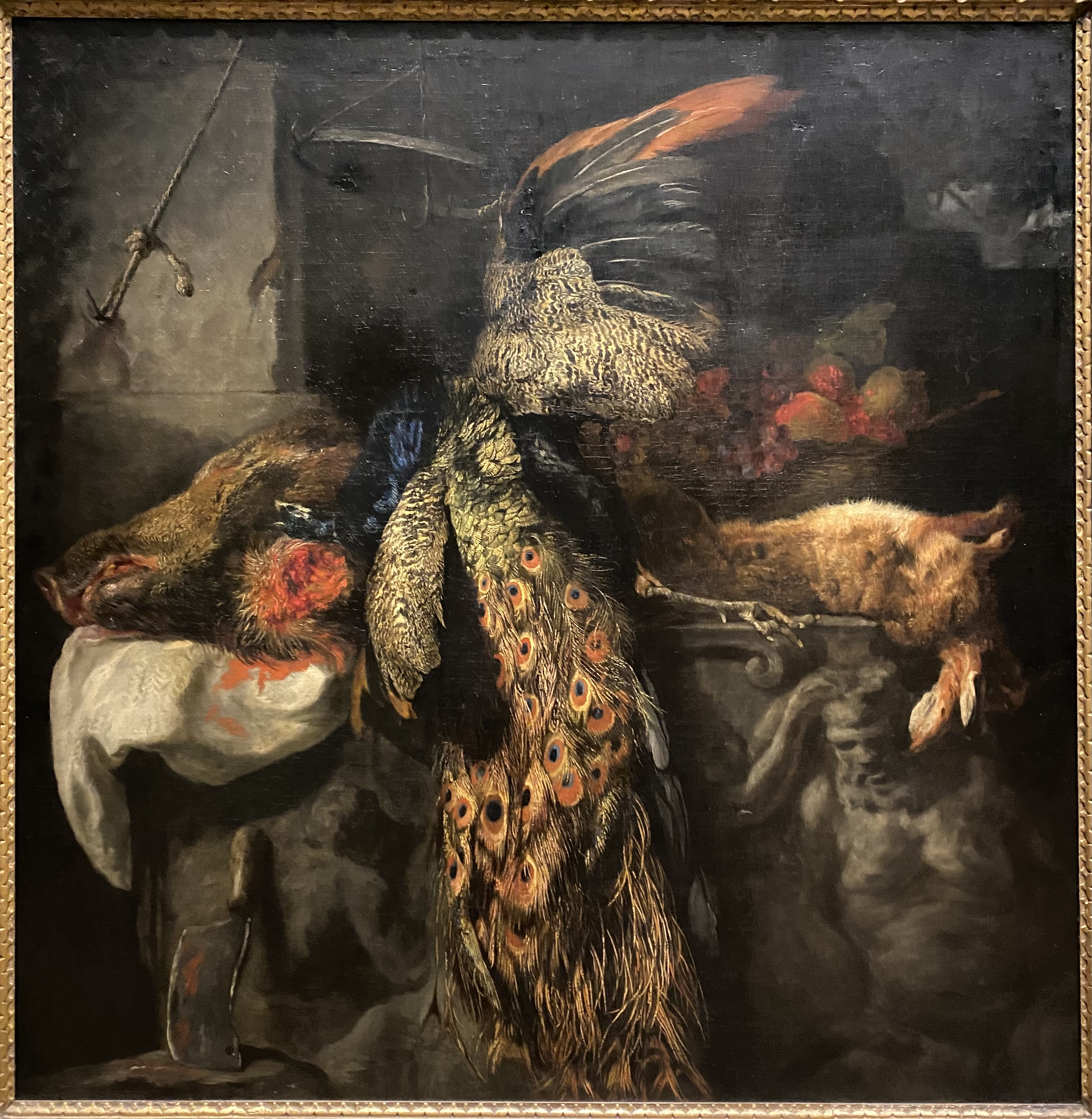 Jan Fyt
Still Life with Dead Peacock and Boar's Head
Kunsthistorisches