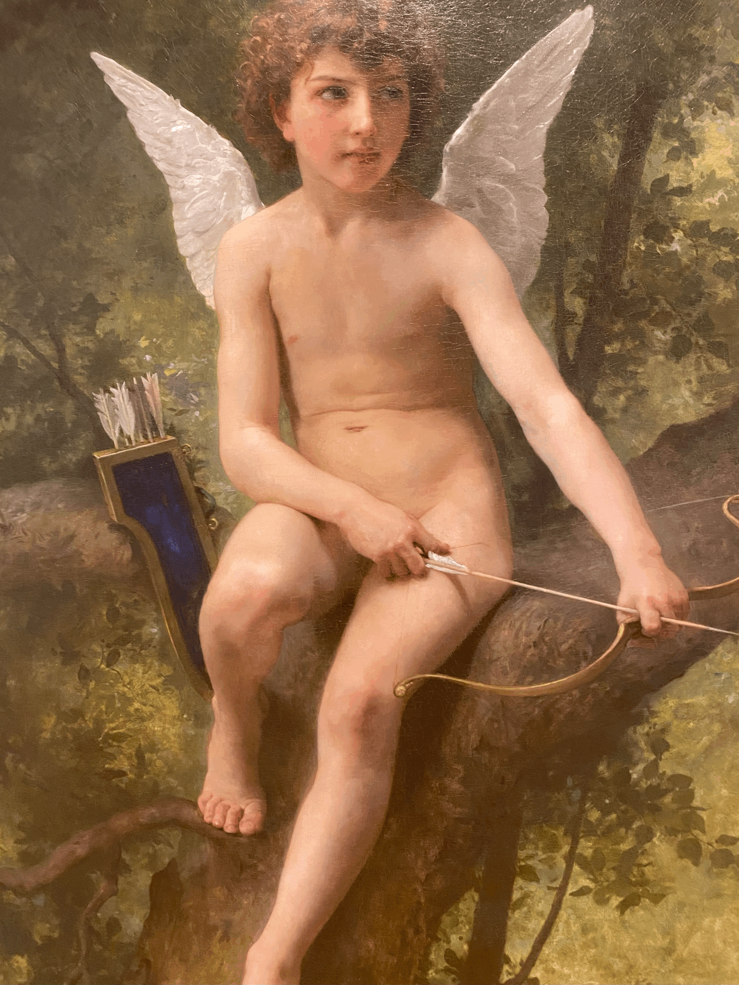 On the Lookout by Bouguereau (2)