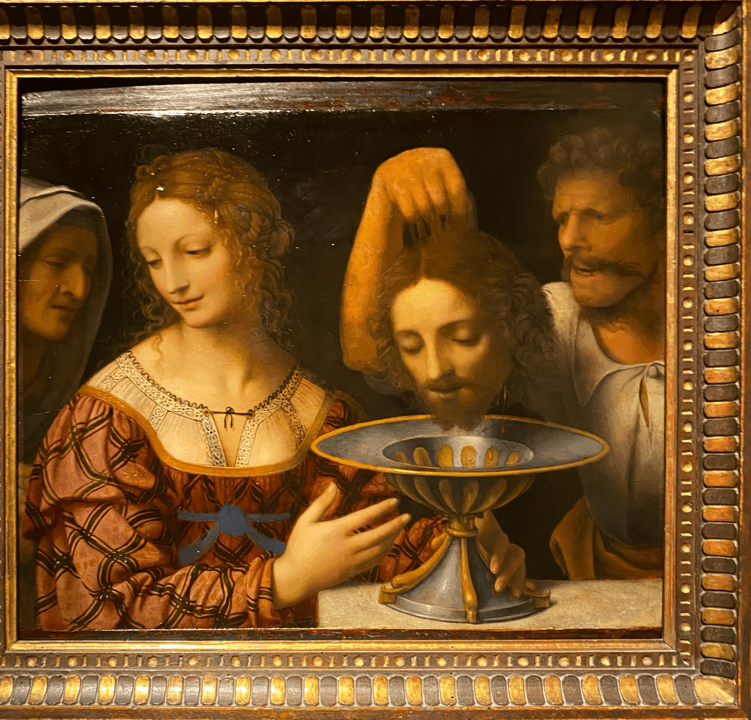 Salome with the Head of John the Baptist by Bernardino Luini