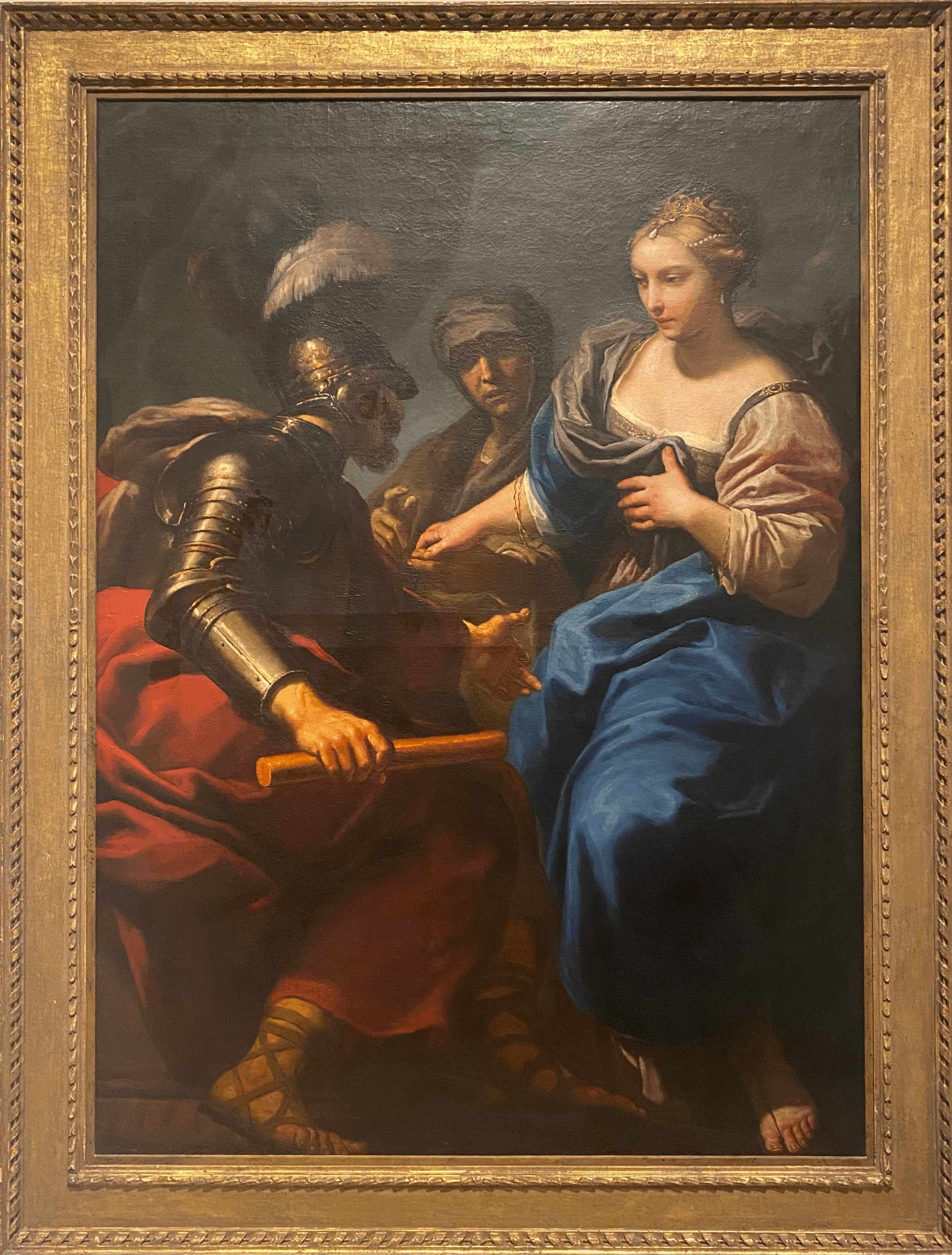 Judith Presenting Herself to Holofernes by Antonio Gionima