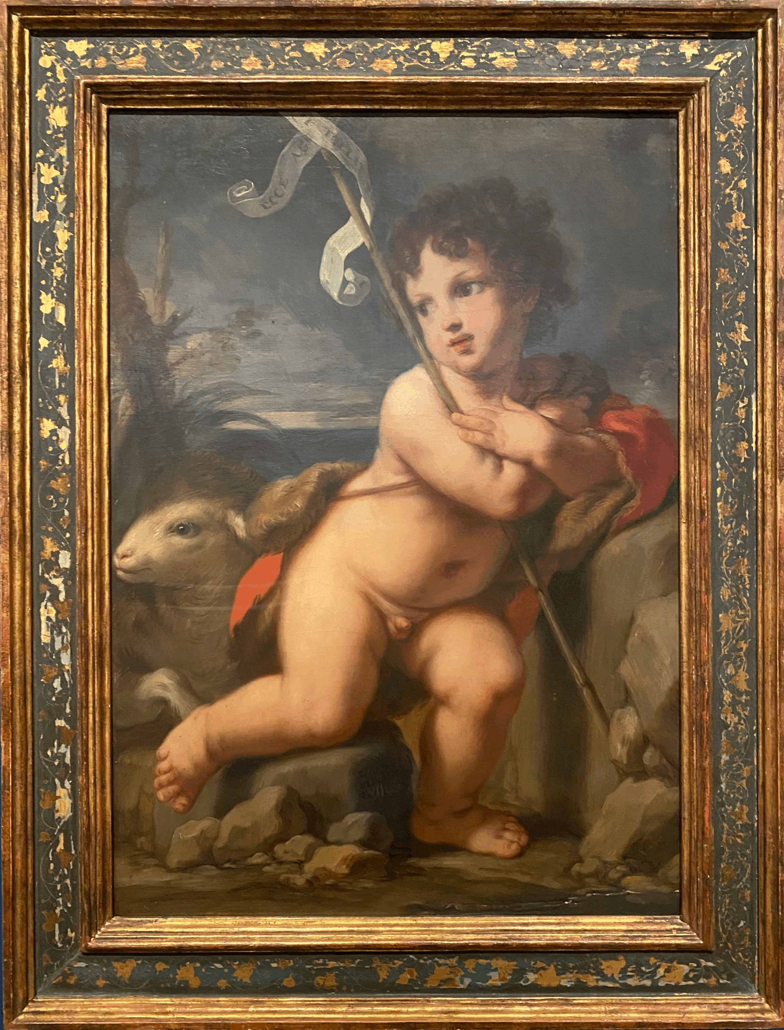 Young Saint John the Baptist by Elisabetta Sirani