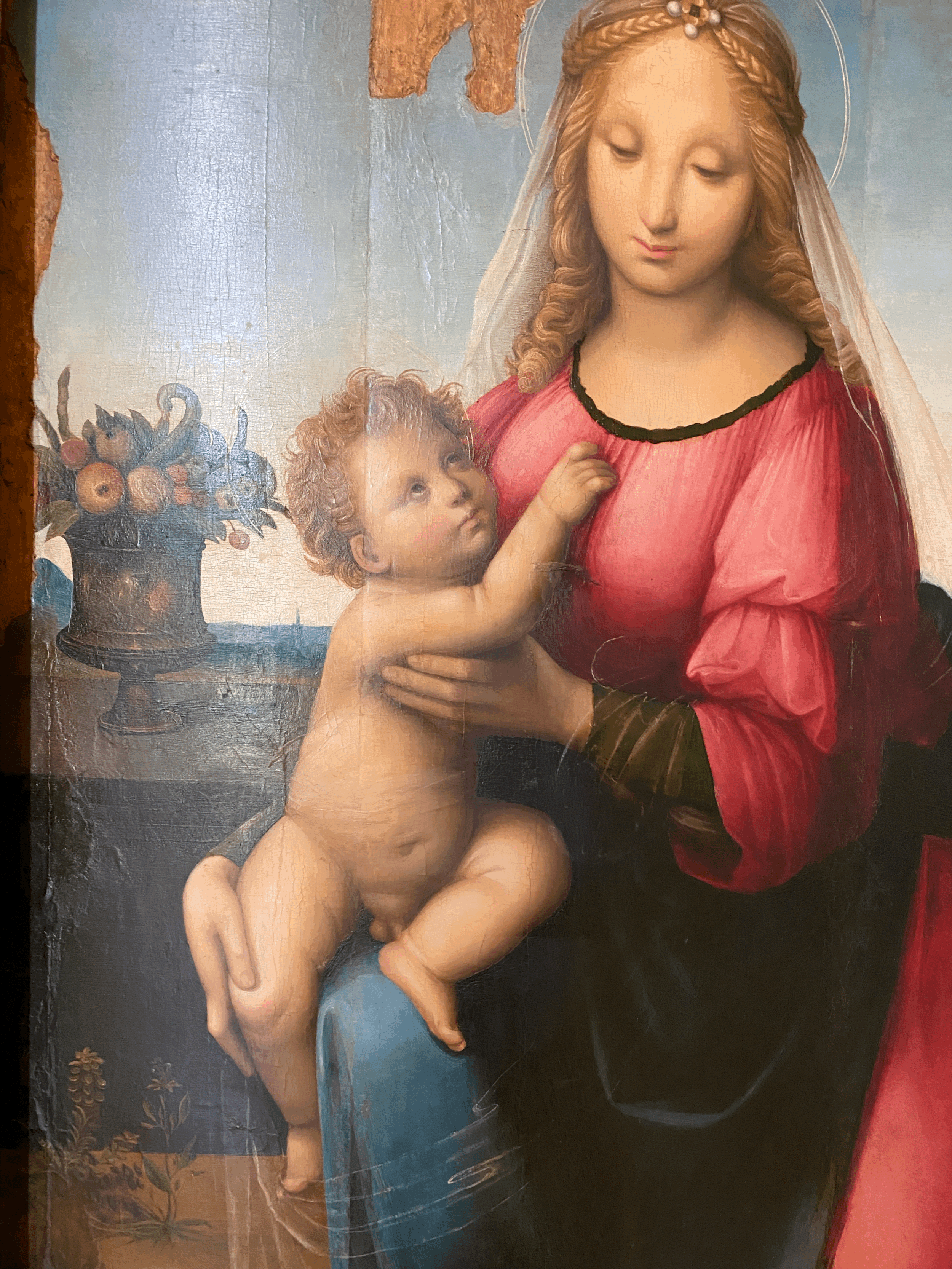 Madonna with Child and Saint John by Brescianino (2)