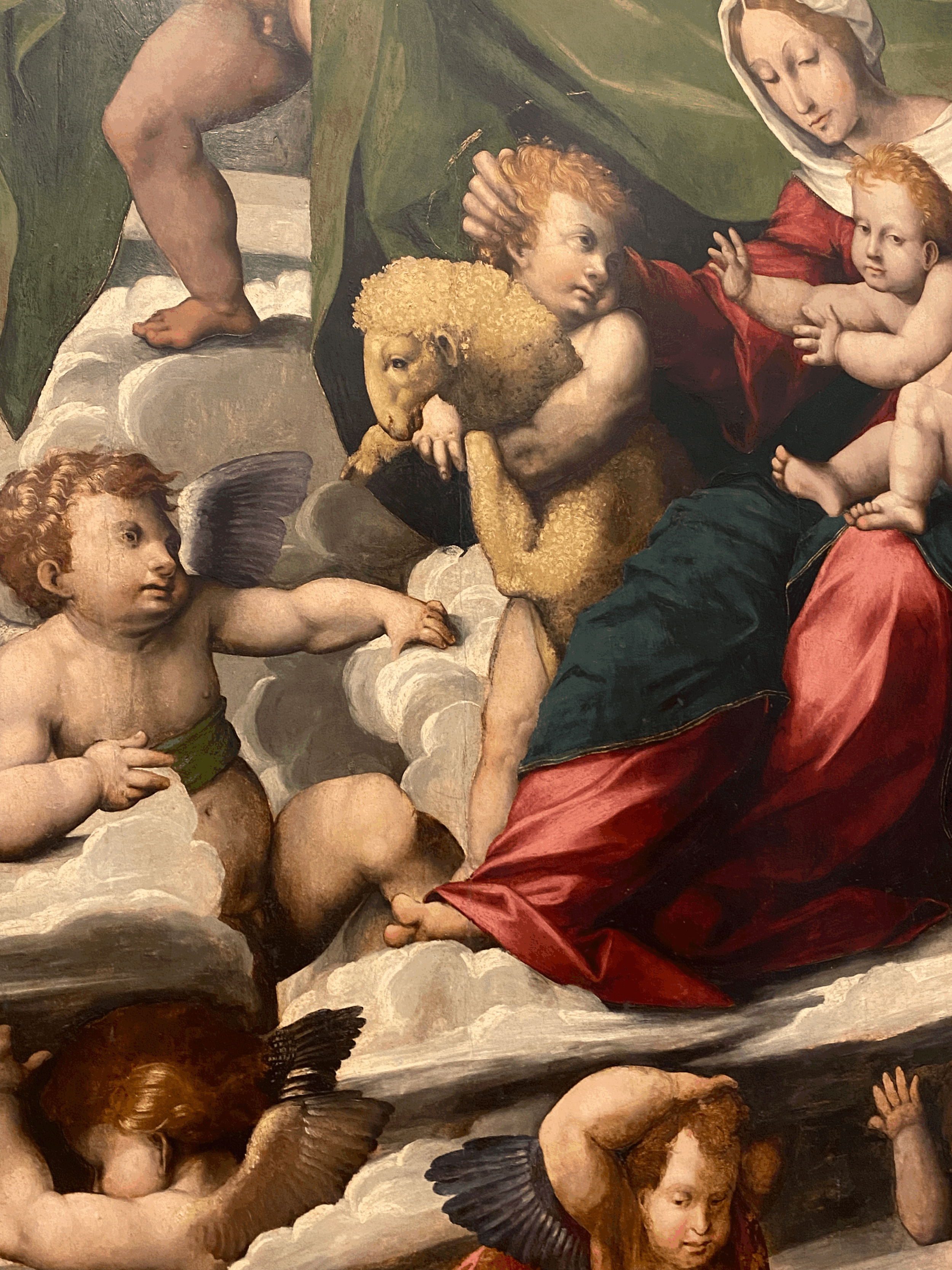 Madonna in Glory with Child and Saint John, Unknown Artist (4)