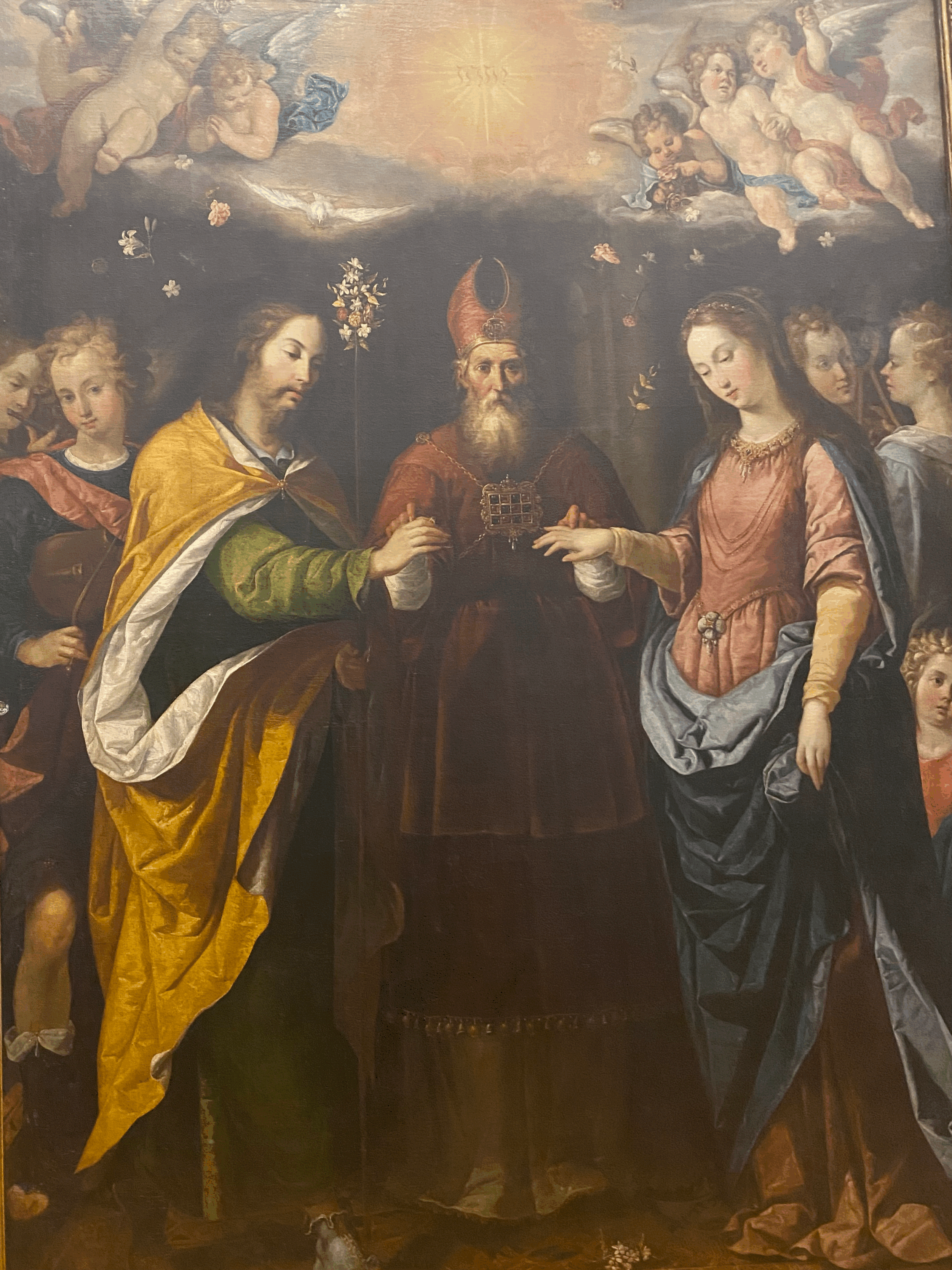 The Betrothal of the Virgin by Sebastián López de Arteaga (3)