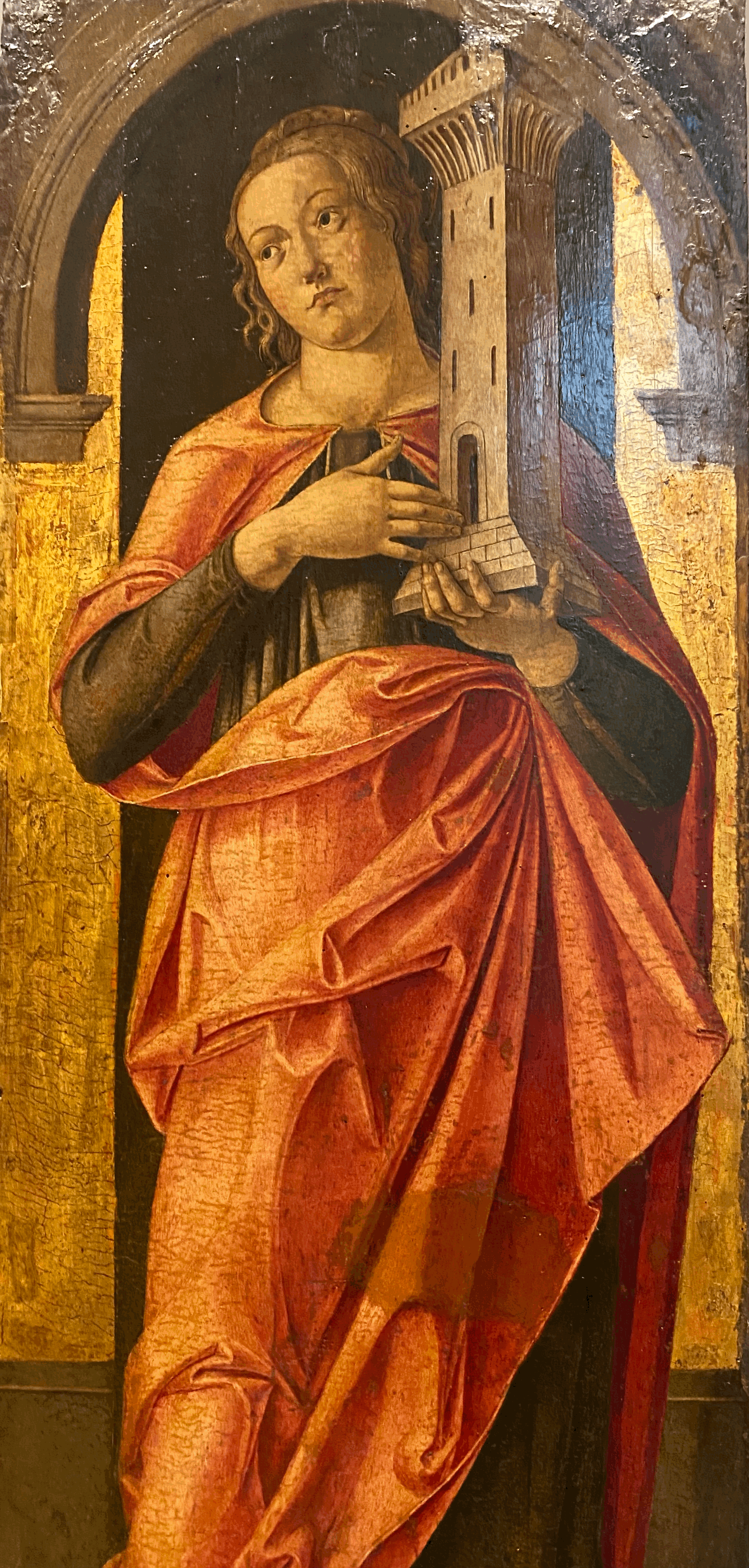 Saint Barbara by Bartolomeo Vivarini