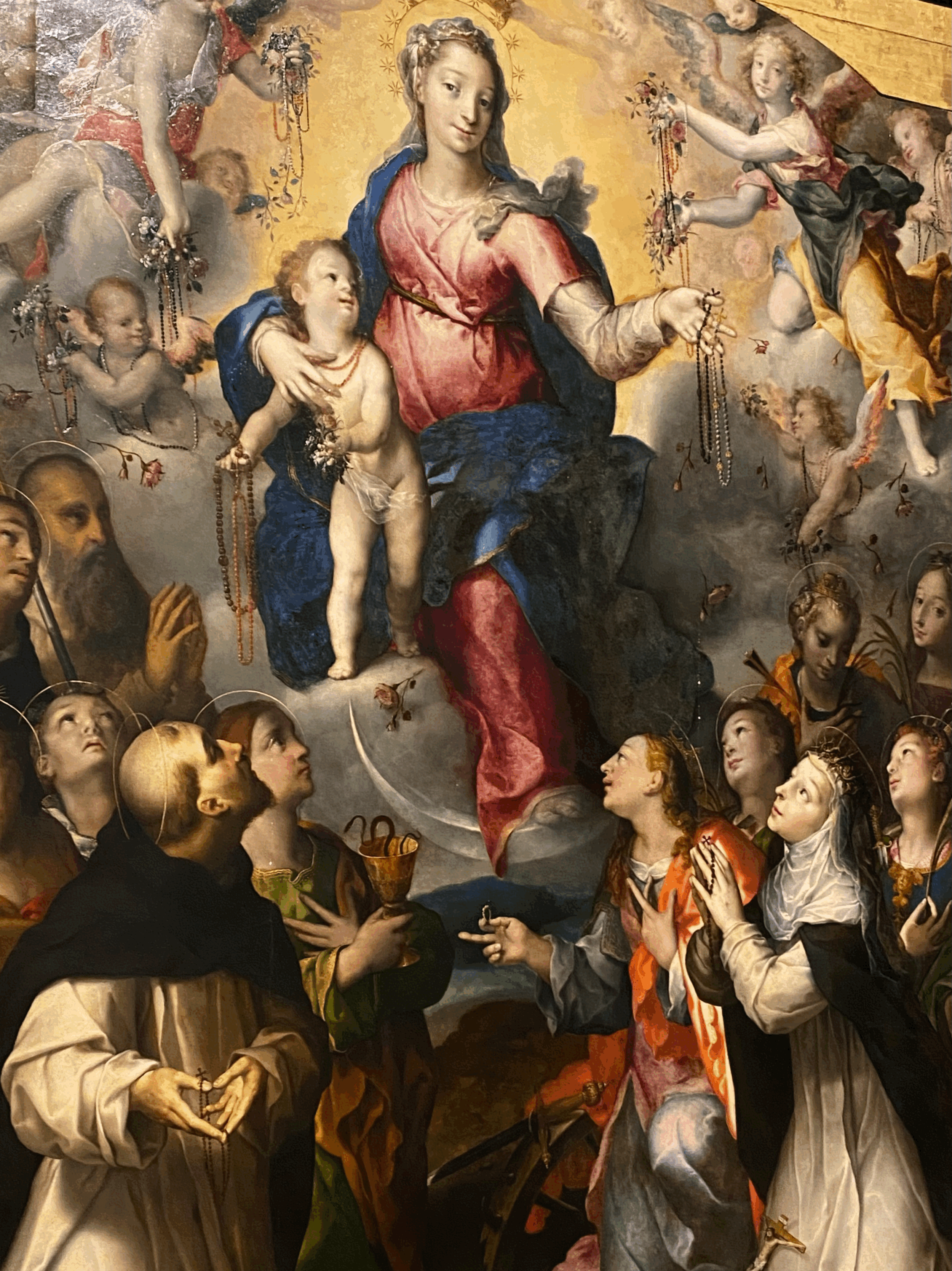 Madonna of the Rosary by Dirk Herndricksz (3)