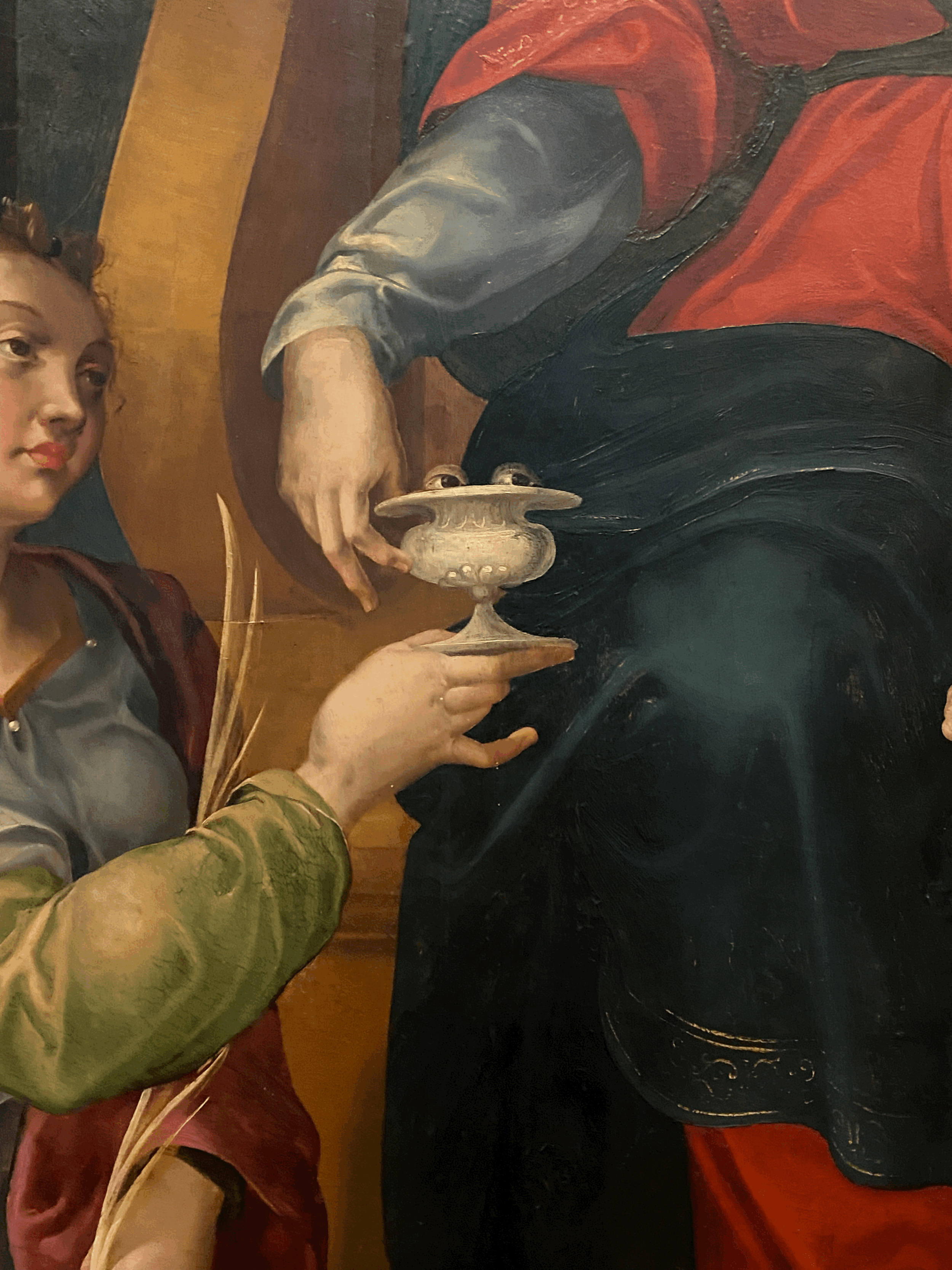 Madonna with Child and Saint Lucy and Antonio da Padova by Pietro Negroni (4)