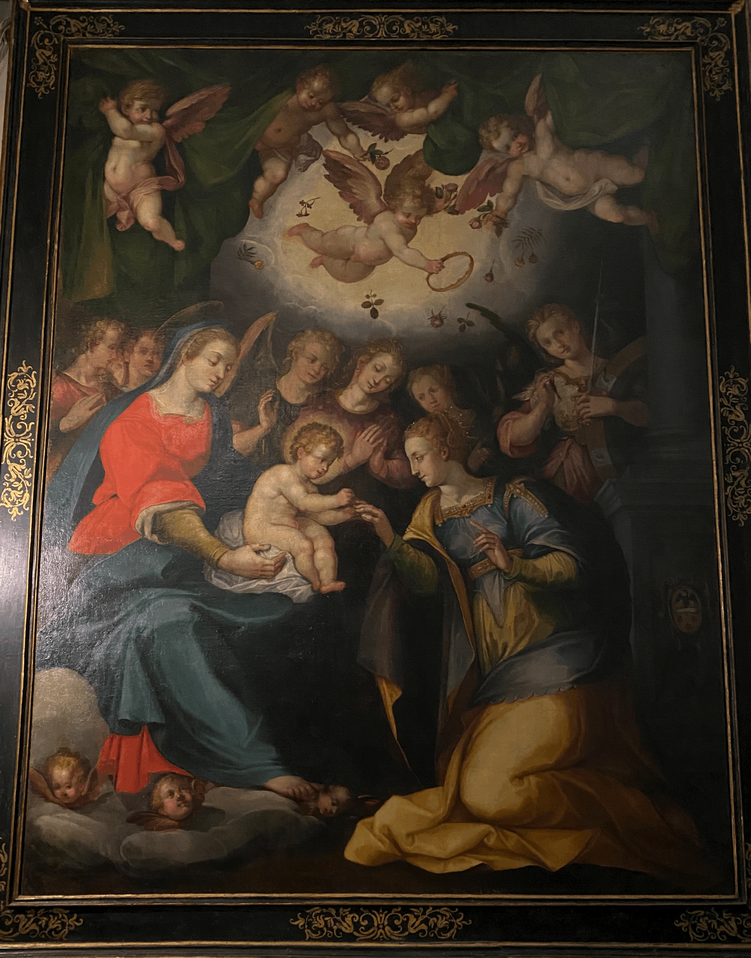 Mystic Marriage of St. Catherine by Teofilo Torri (2)