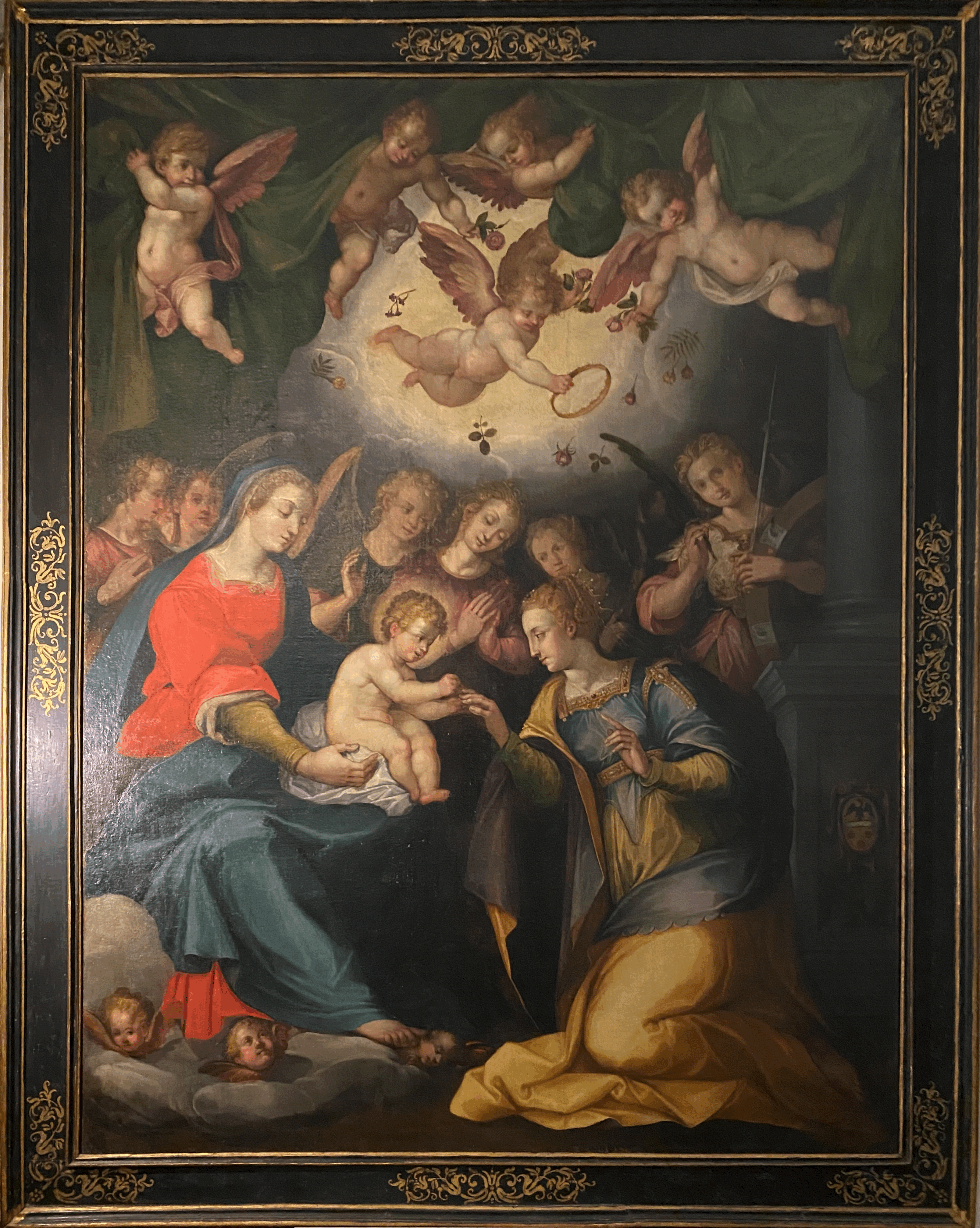 Mystic Marriage of St. Catherine by Teofilo Torri (1)