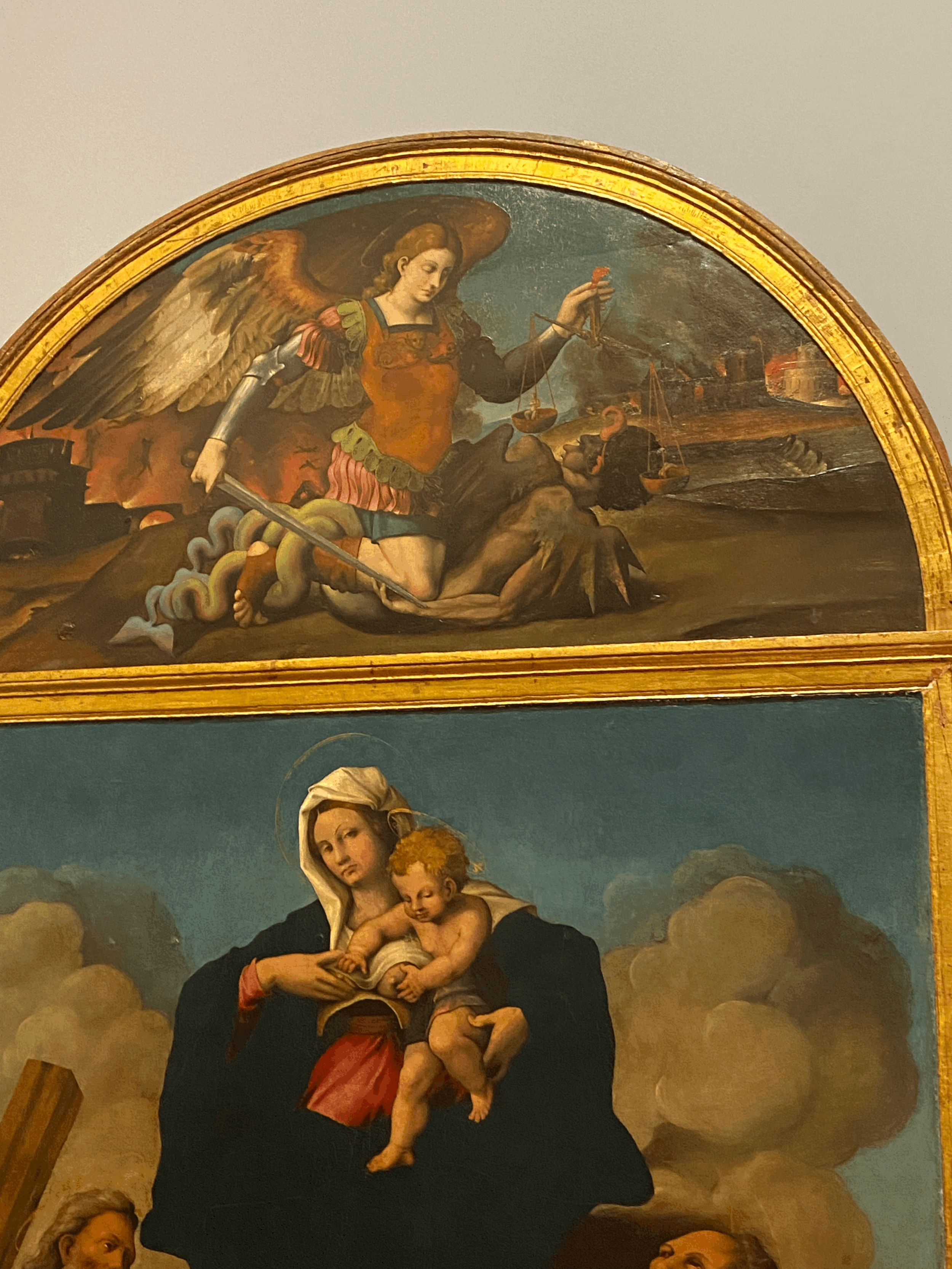 Madonna with the Saints Mark and Andrea by Marco Cardisco