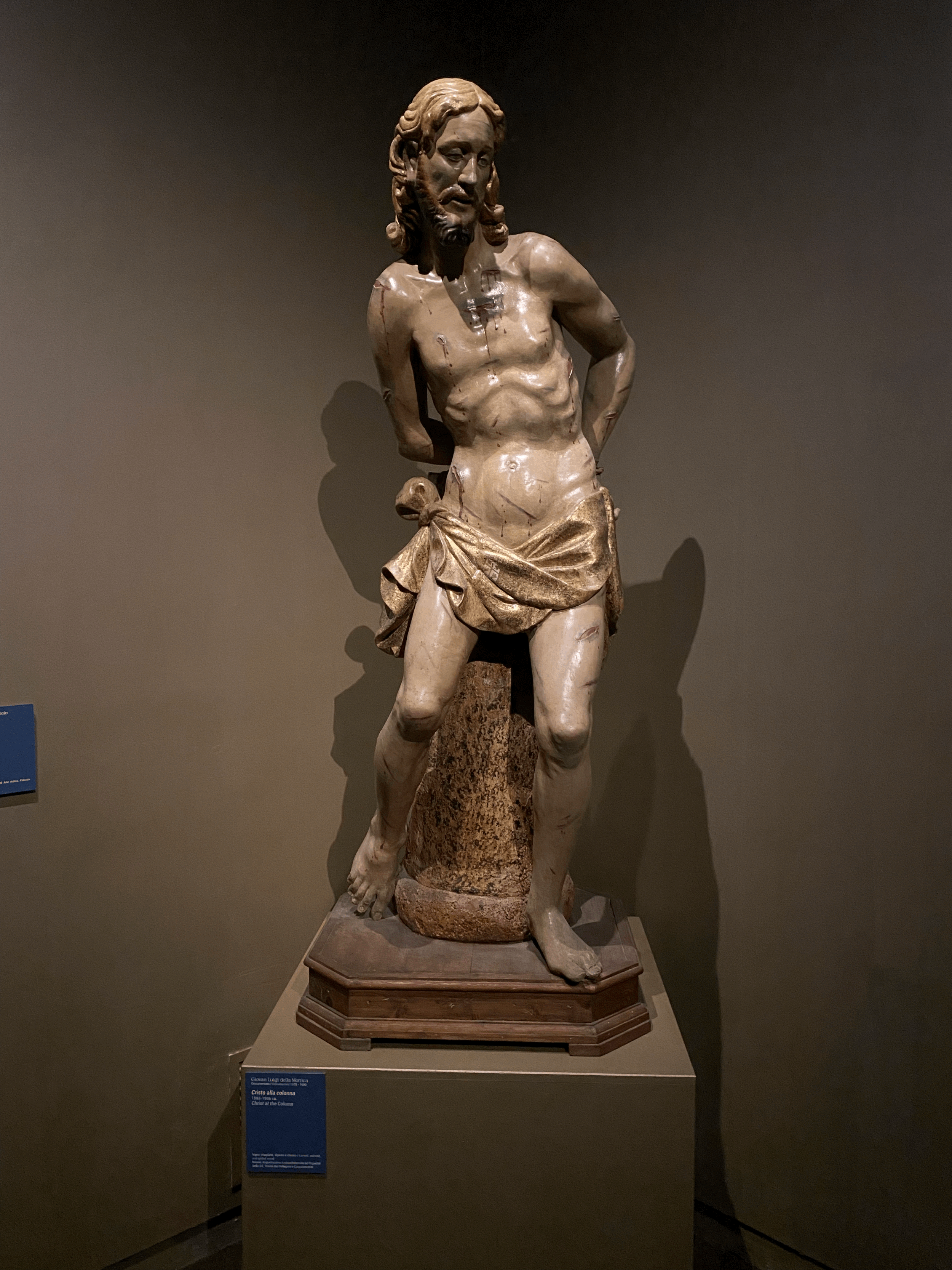 Christ at the Column by Giovan Luigi della Monica (1)