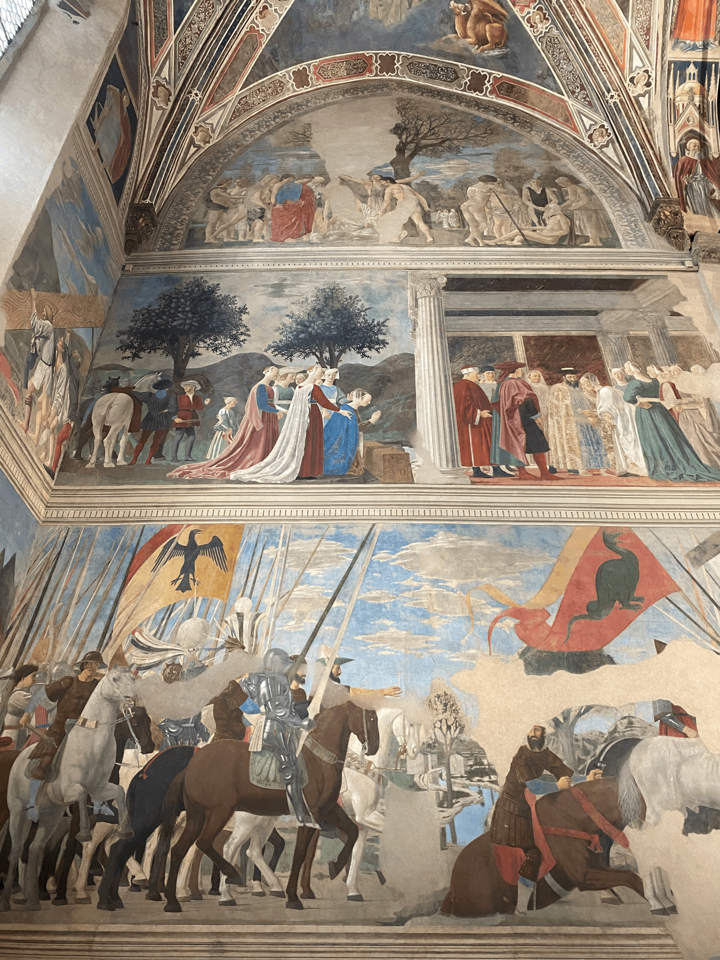 Legend of the True Cross by Piero della Francesca (2)