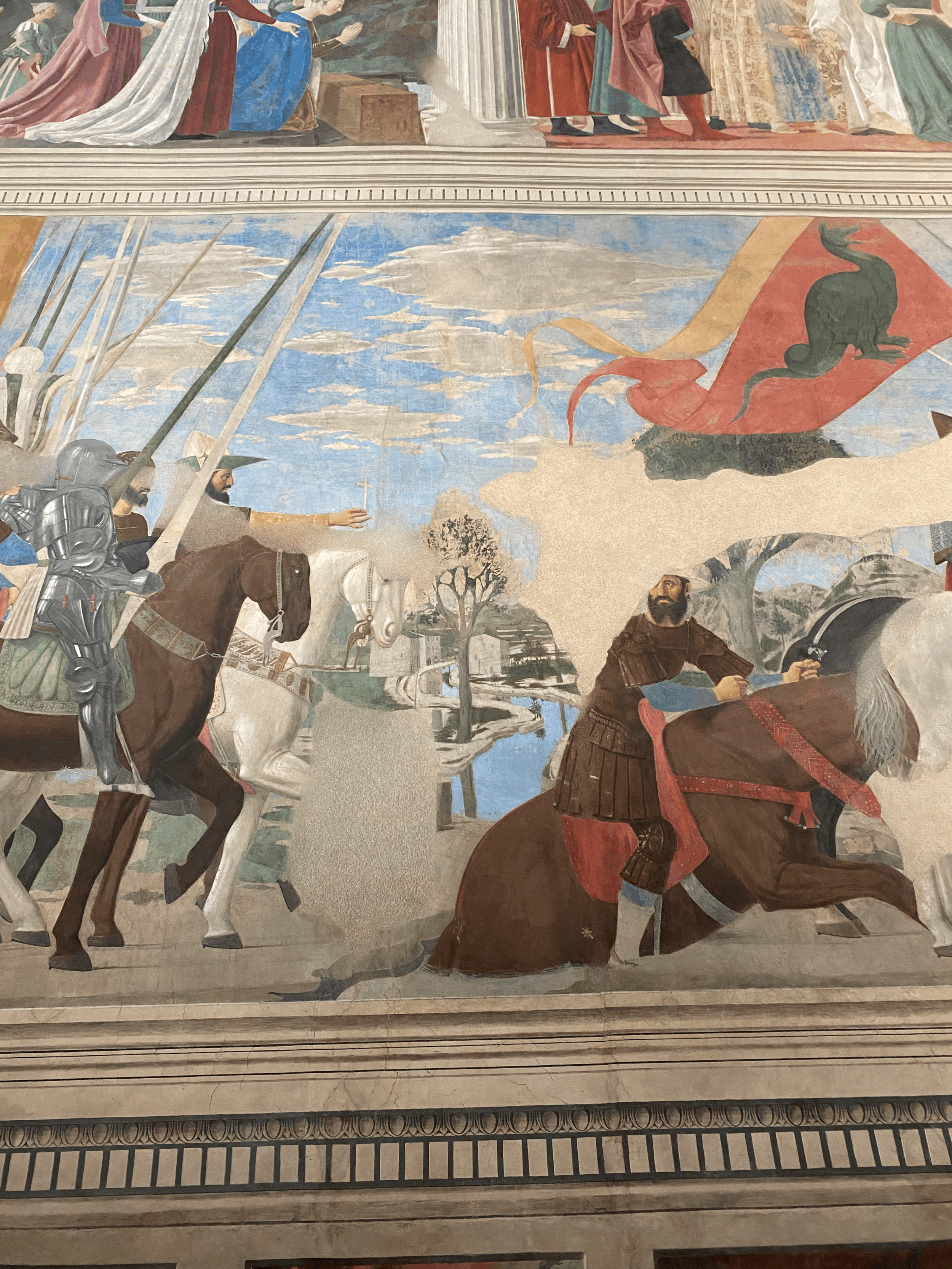 Battle between Constantine and Maxentius by Piero della Francesca