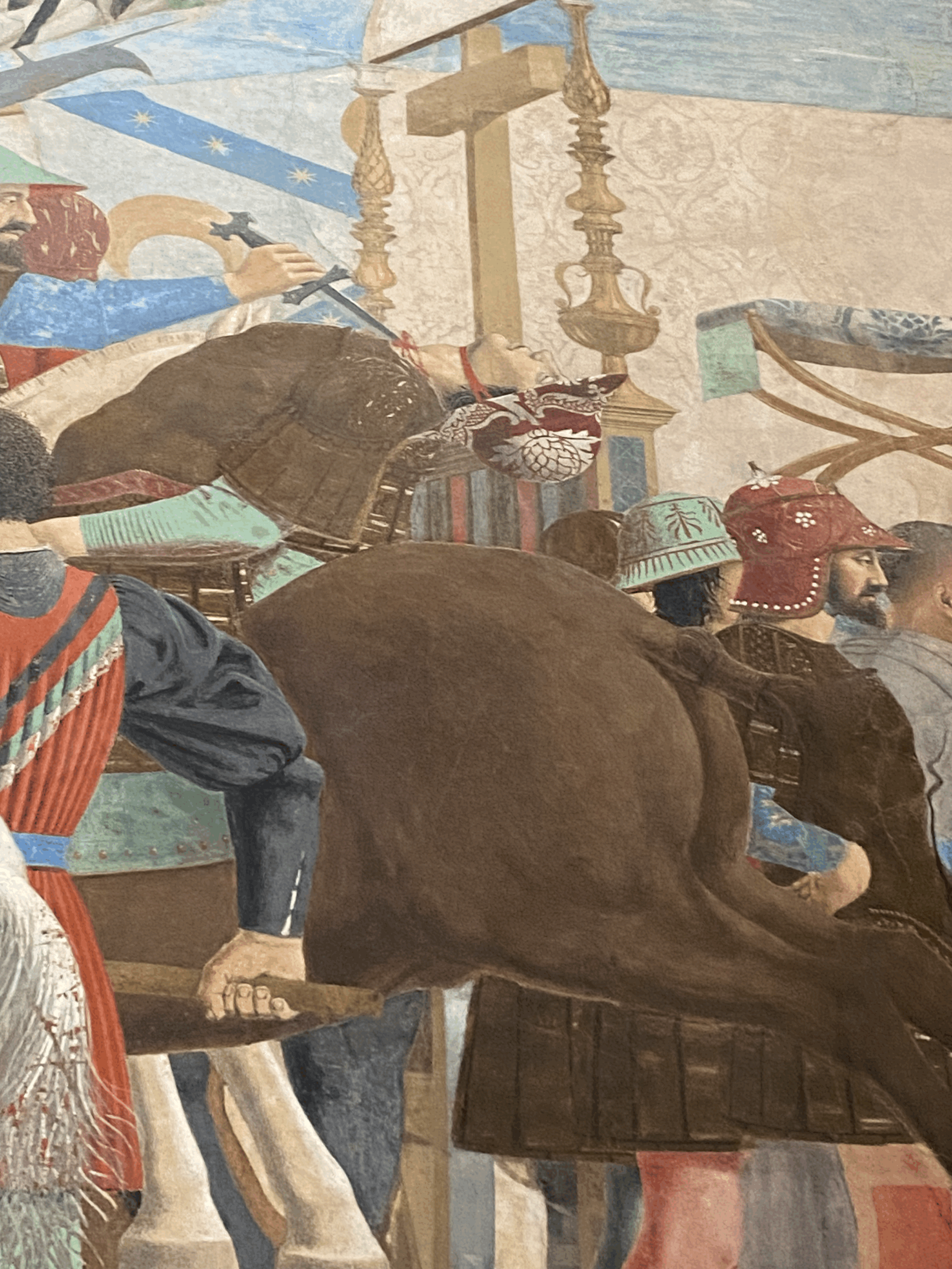 Battle between Heraclitus and Chosroes by Piero della Francesca (2)