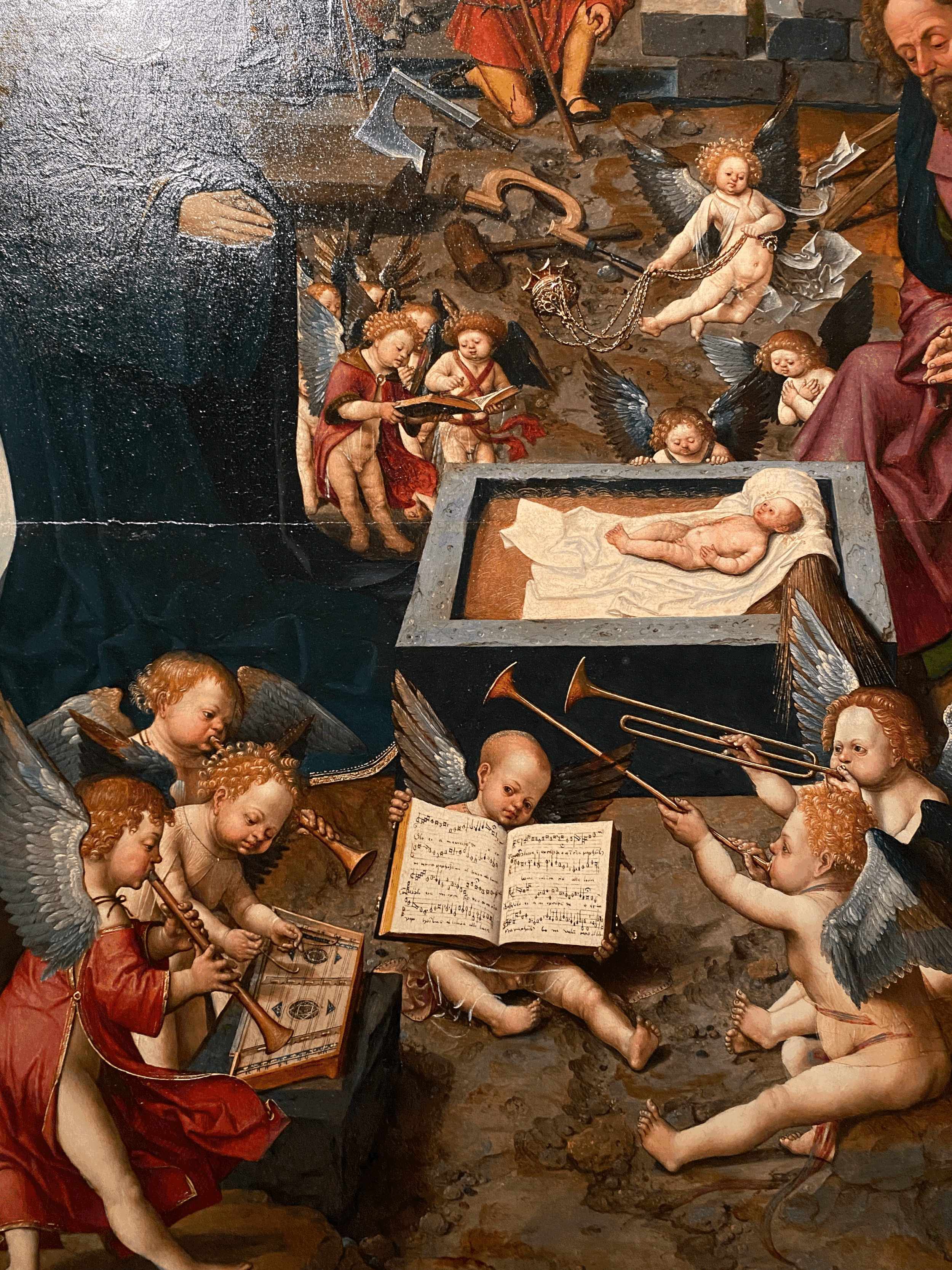 The Adoration of the Christ Child by Jacob Cornelisz van Oostsanen (2)